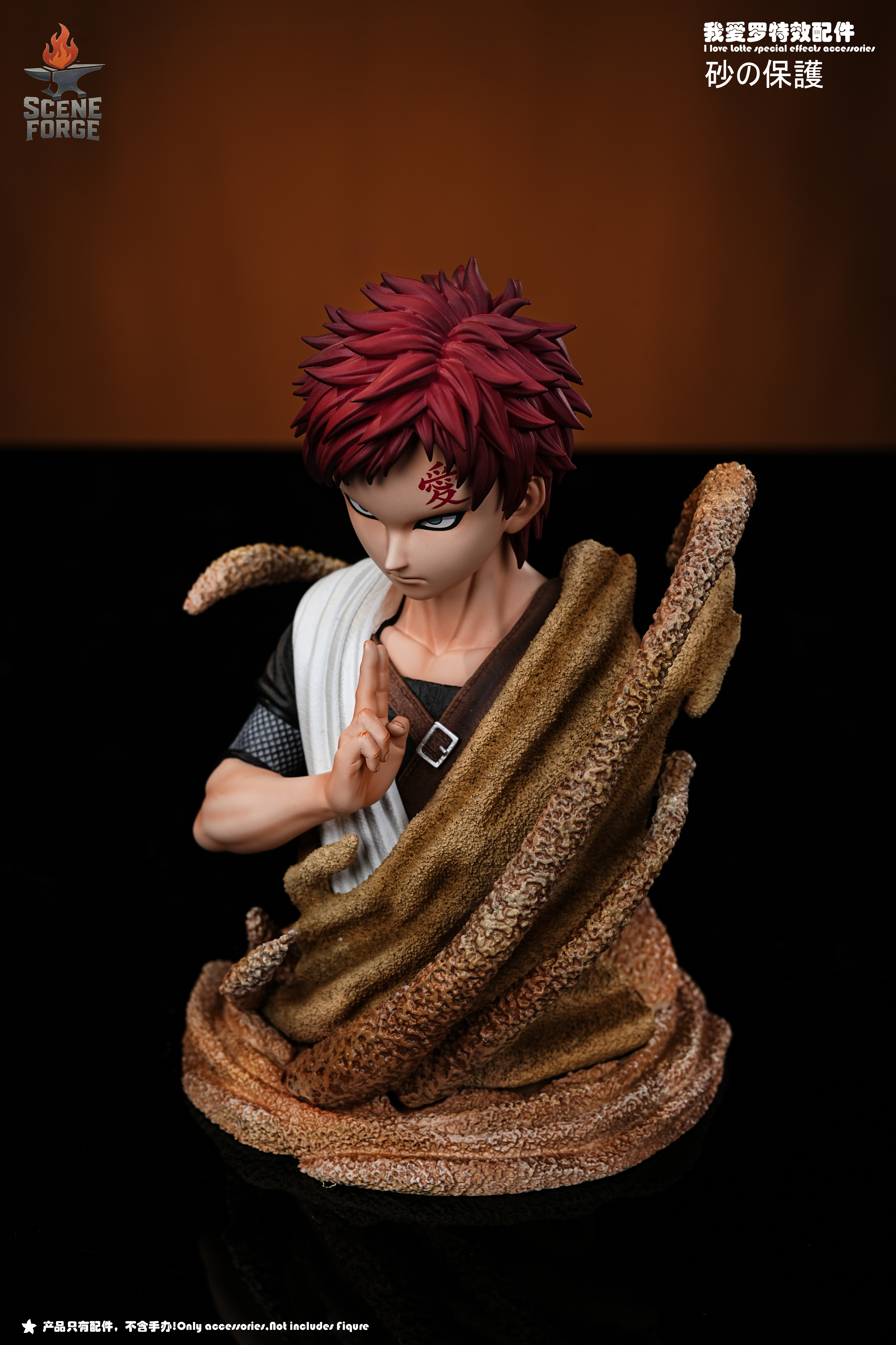 【Pre-sale】1/6 Scale Gaara Accessories (Gaara not included)-Scene Forge Studio