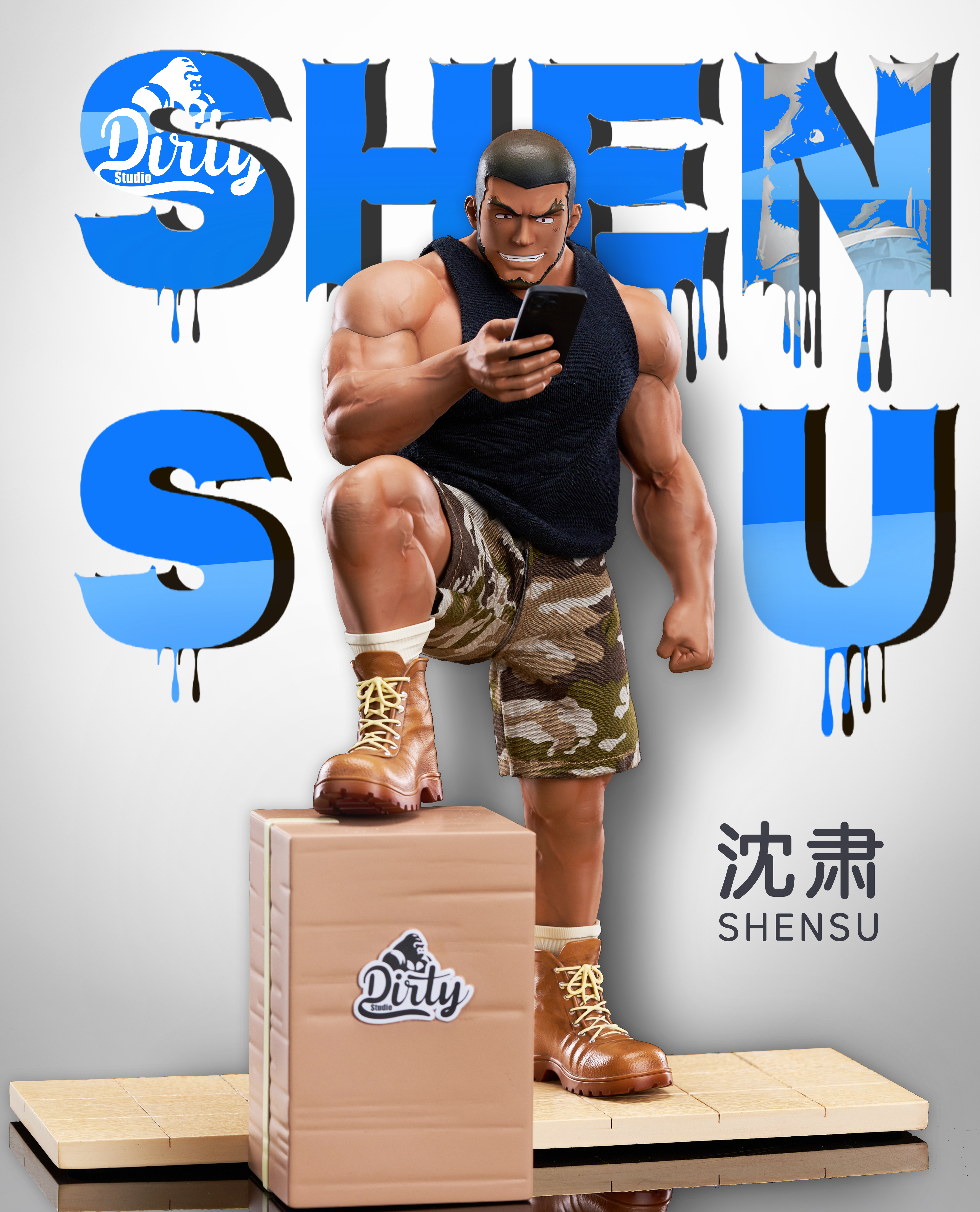 【Pre-sale Closed】1/6 Scale Shen Su-Dirty Studio