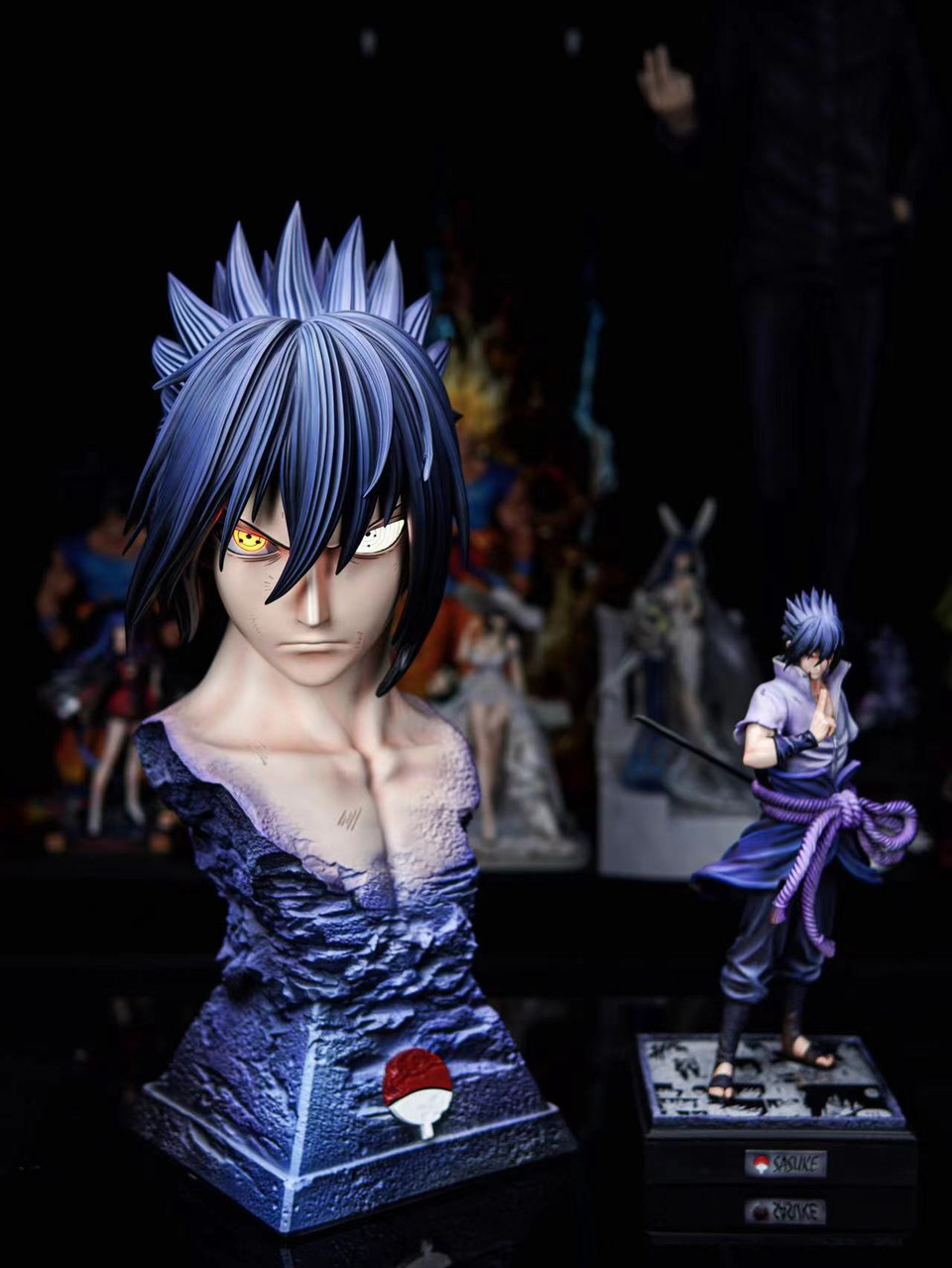 【Pre-sale】1/1 Scale Bust of Sasuke with LED-NIRVANA Studio