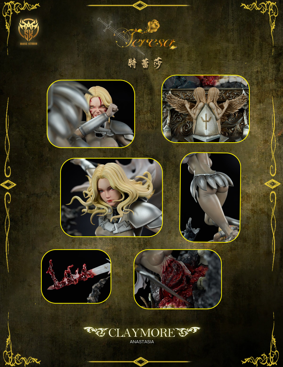 【Pre-sale】1/6 and 1/4 Scale Teresa-Mask Studio