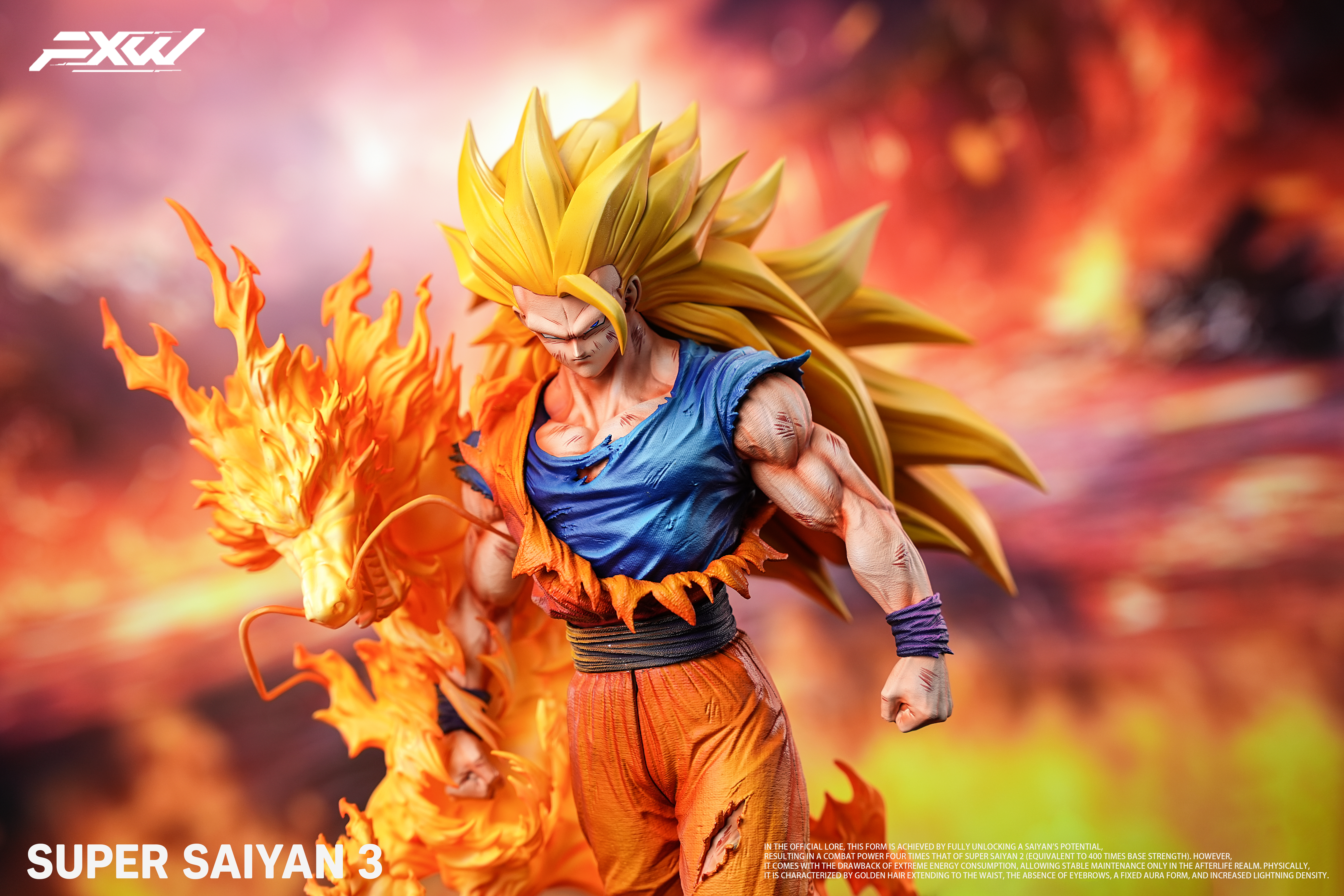 【Pre-sale】1/6 Scale Super Seiya 3 Son Goku-FXW Studio