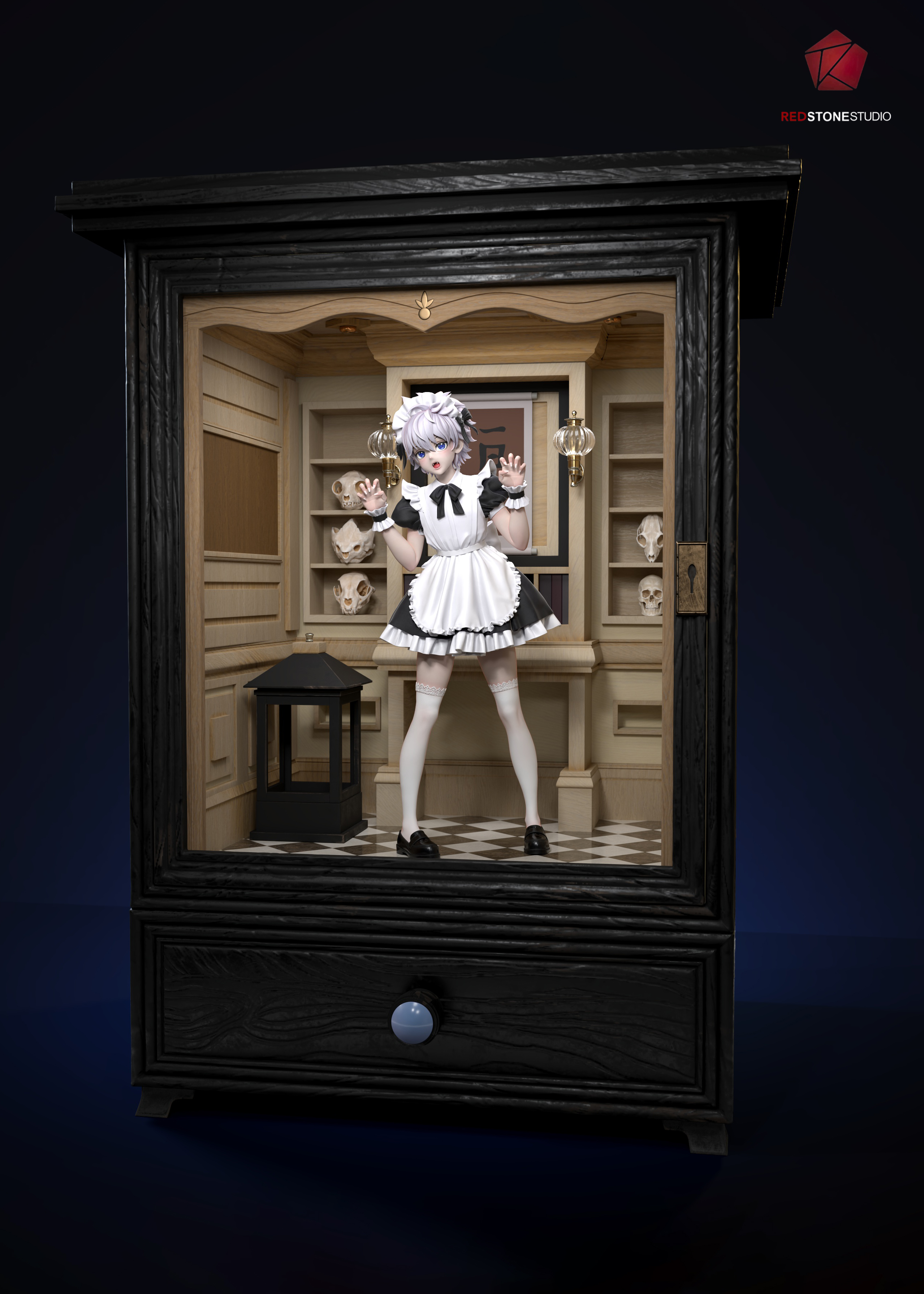 【Pre-sale】1/6 Killua Nightstand-Redstone Studio