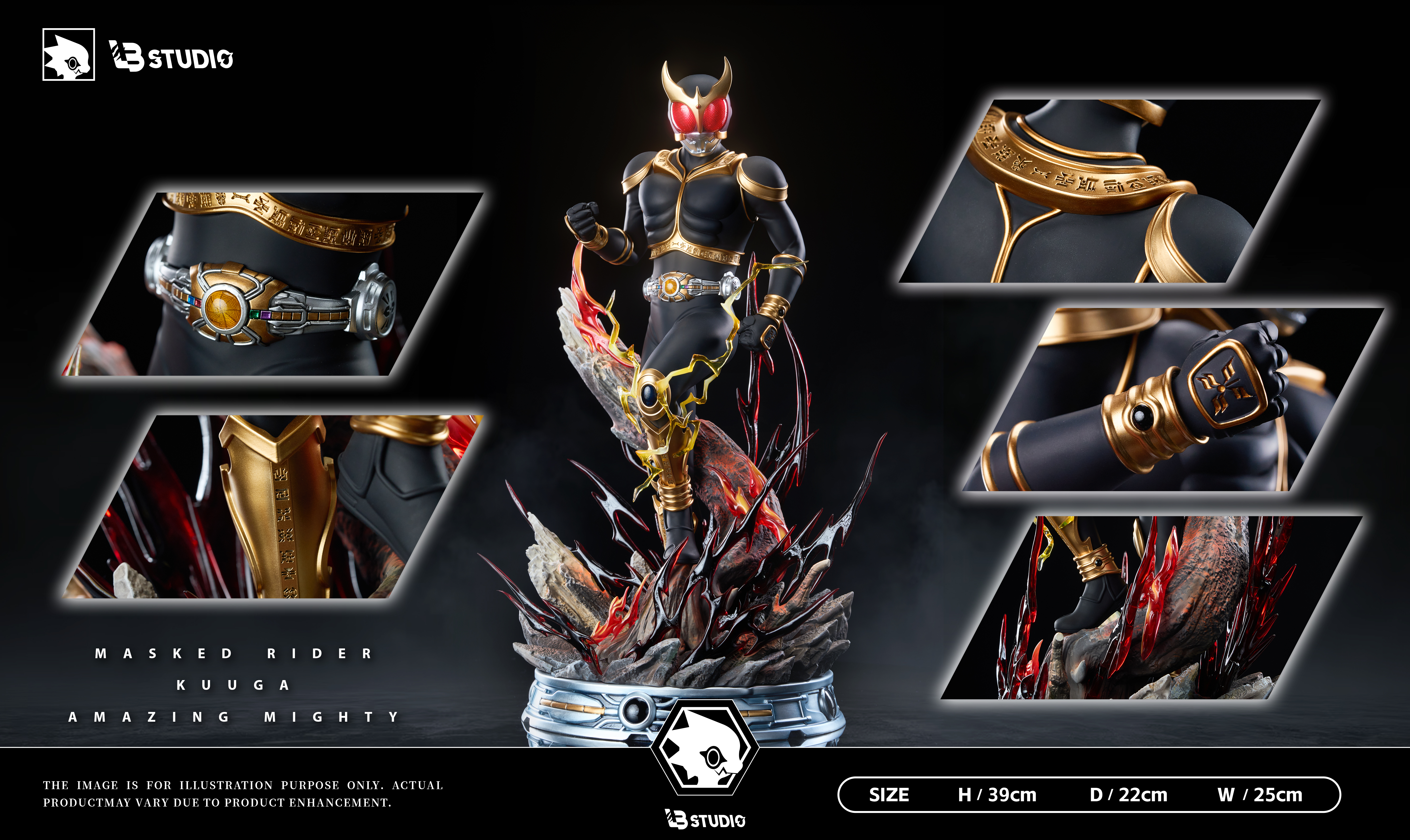 【Pre-sale】Kuuga amazing mighty-Masked Rider-LB Studio