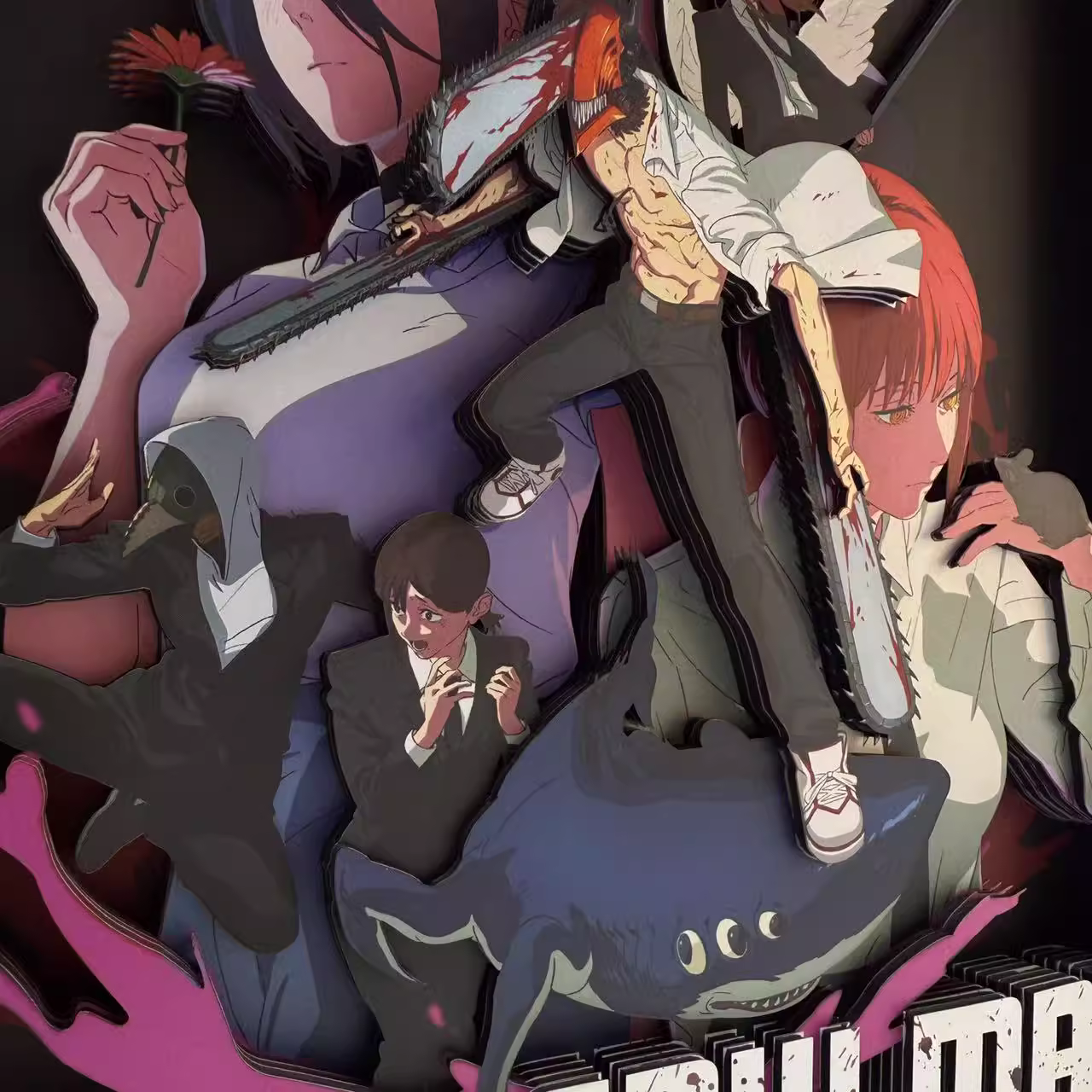 【In stock】Decorative Painting of Characters in Demon Slayer-Aotu Panda Studio