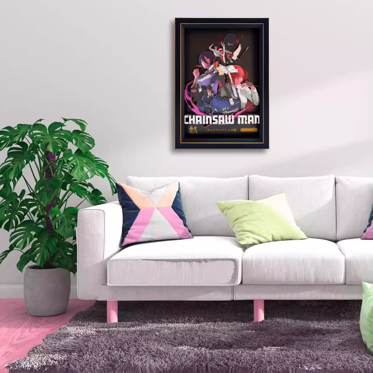 【In stock】Decorative Painting of Characters in Demon Slayer-Aotu Panda Studio