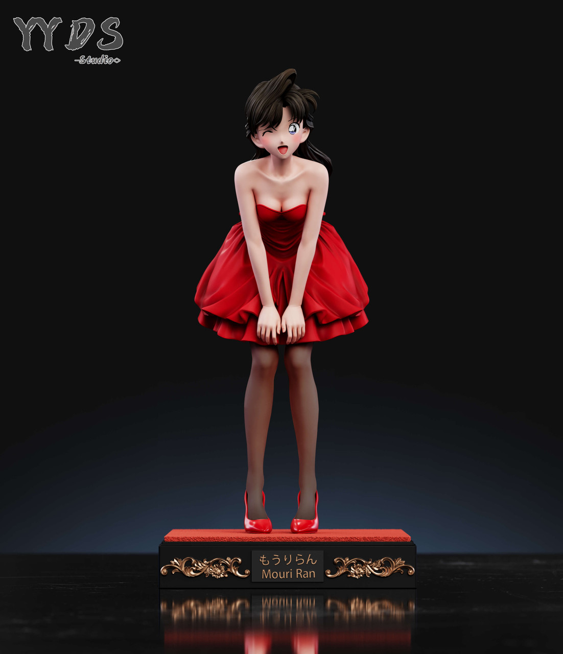 【Pre-sale】1/6 Scale Red Dress Mouri Ran-YYDS Studio