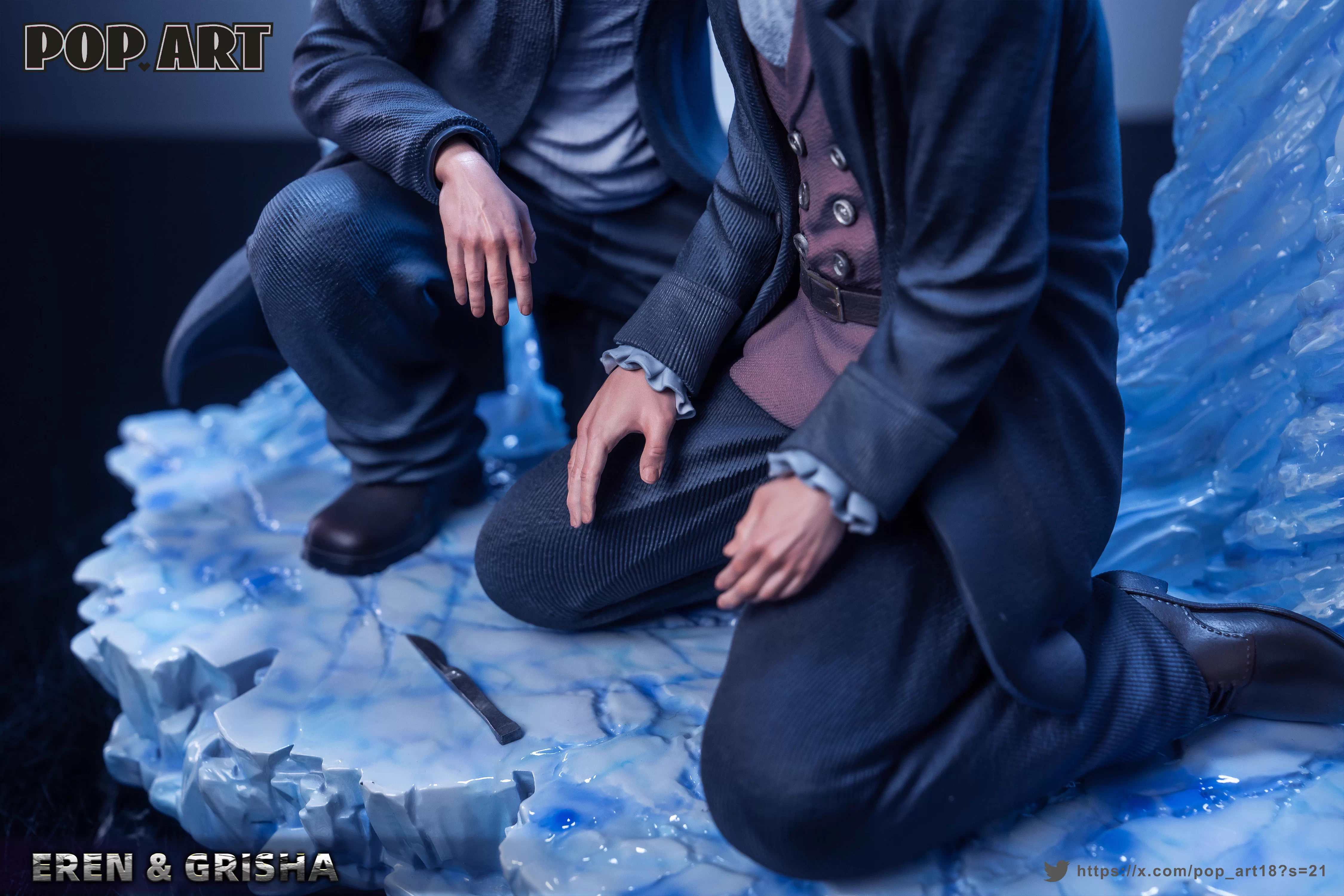 【Sold out】1/6 Scale Eren Jeager and Grisha Jaeger-POP.ART Studio