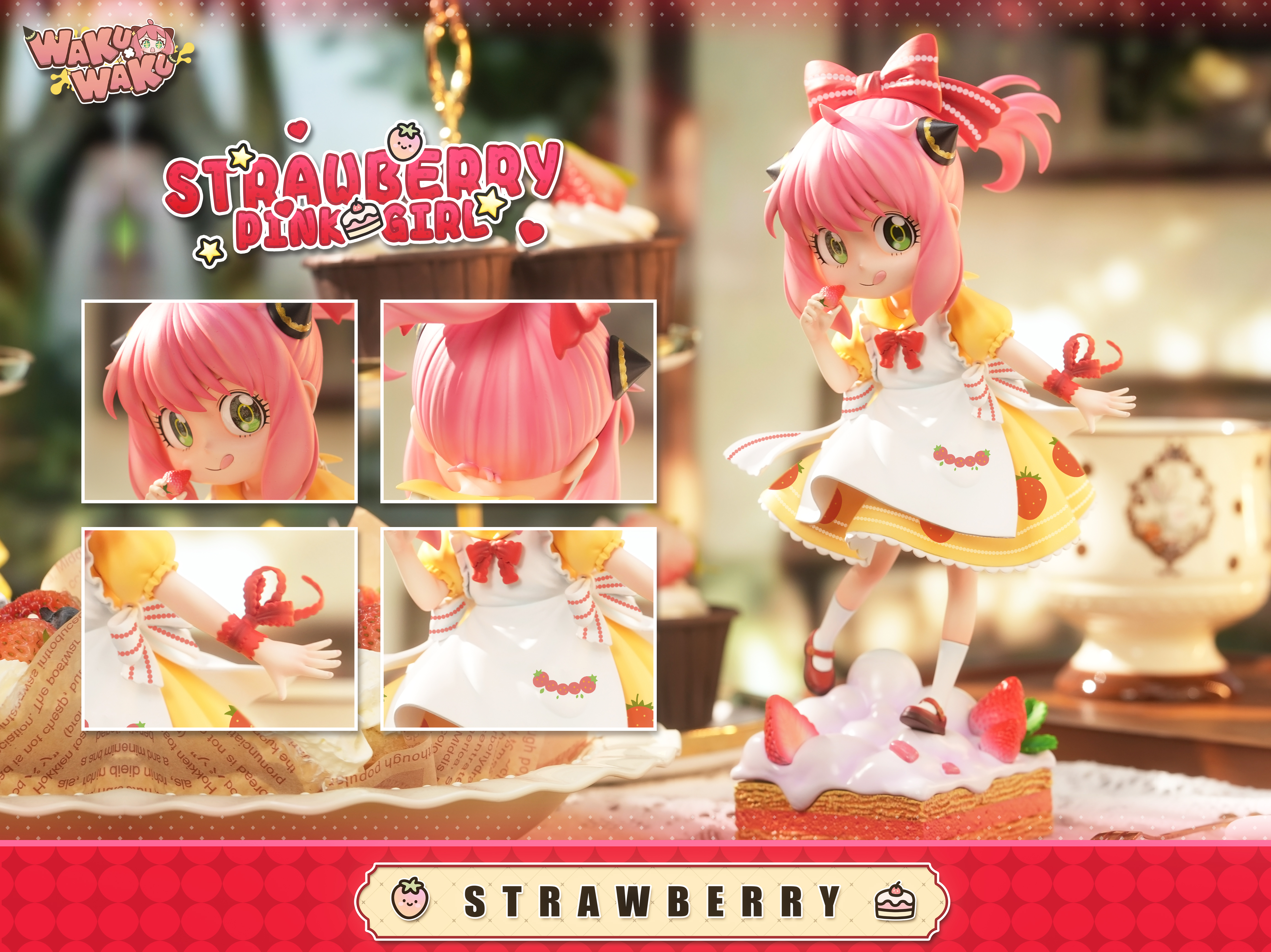 【Pre-sale】Strawberry Girl Anya Forger-WAKUWAKU Studio