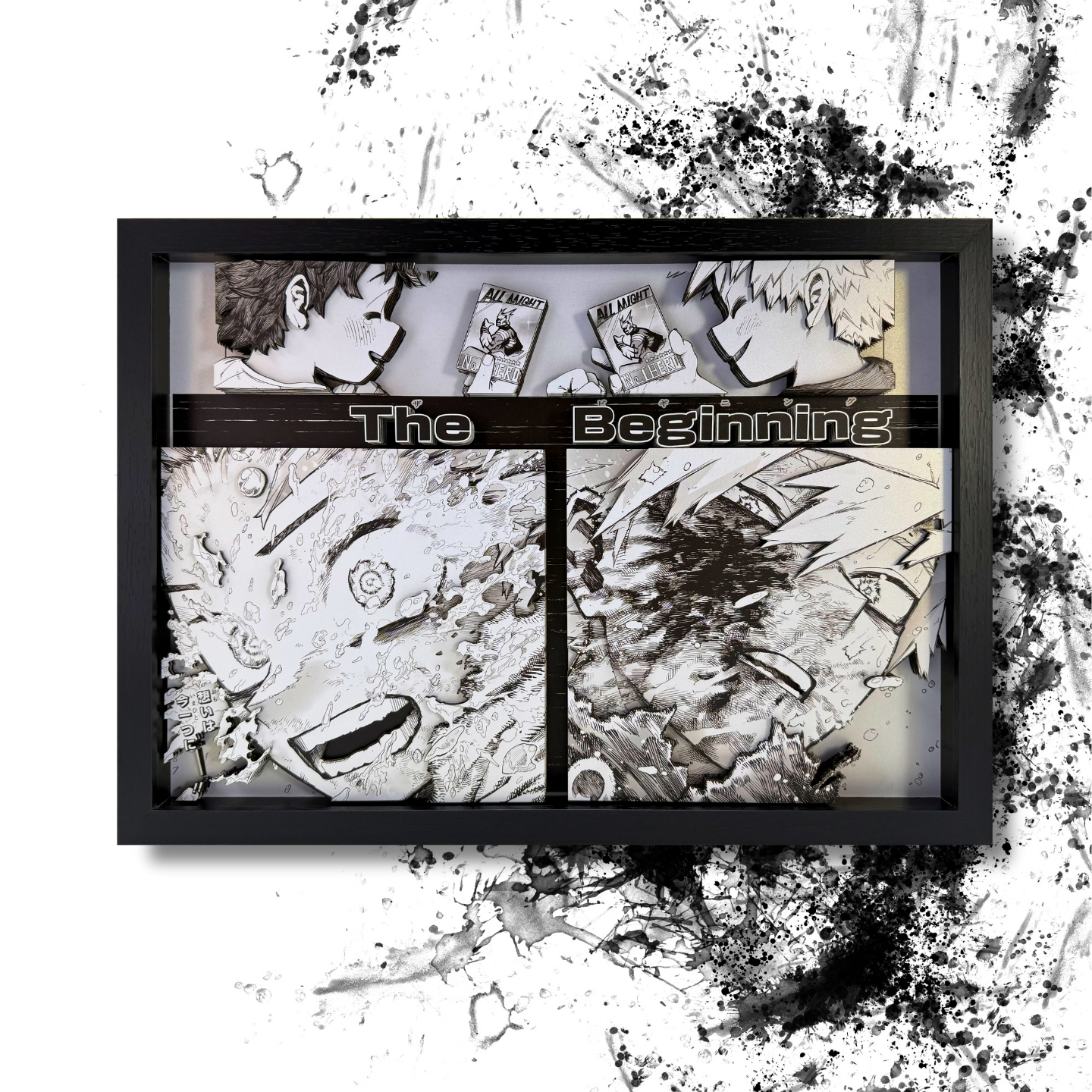 【In stock】Decorative Painting of The Beginning Deku-Aotu Panda Studio