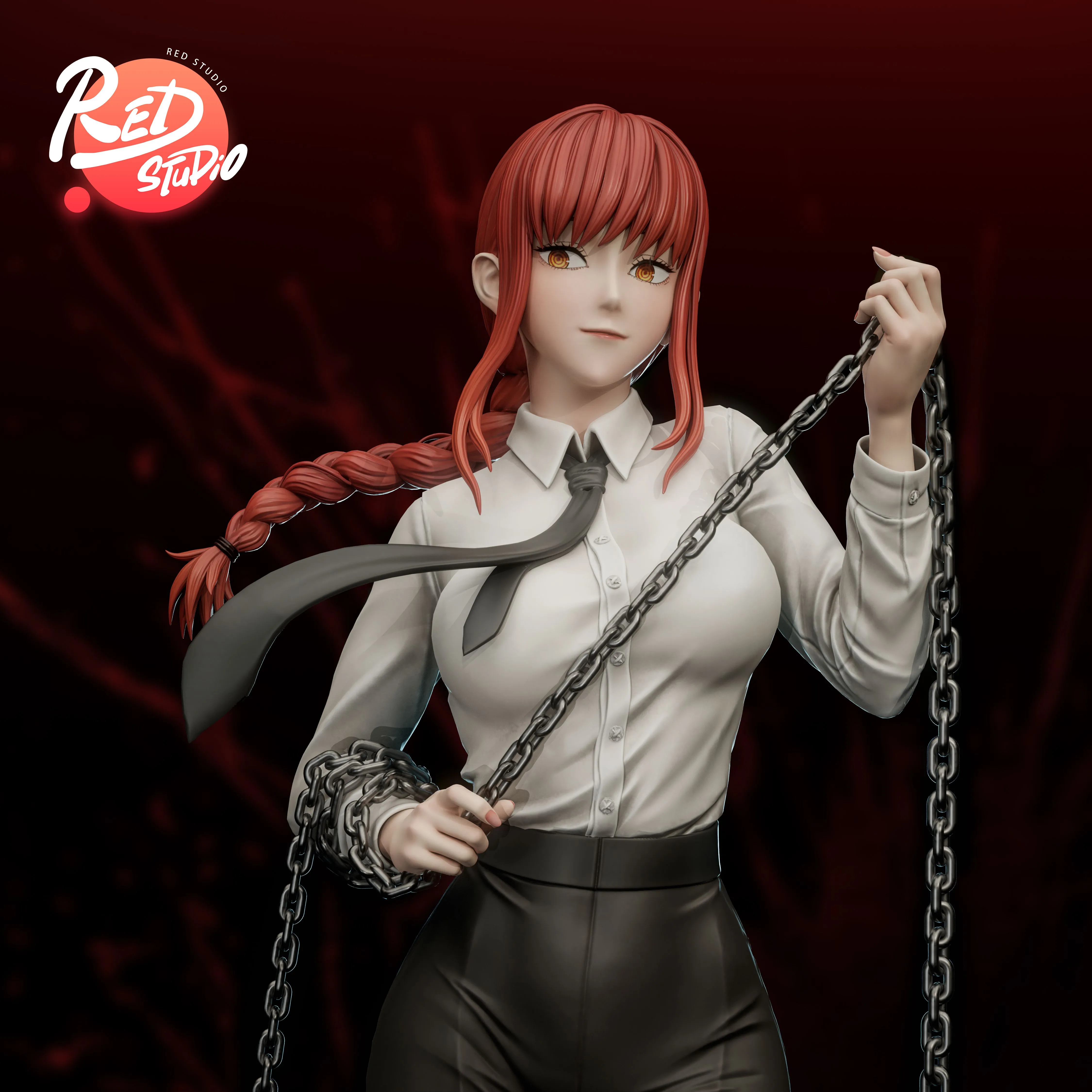 【Pre-sale】1/6 and 1/4 Scale Oversea Version Makima-Red Studio