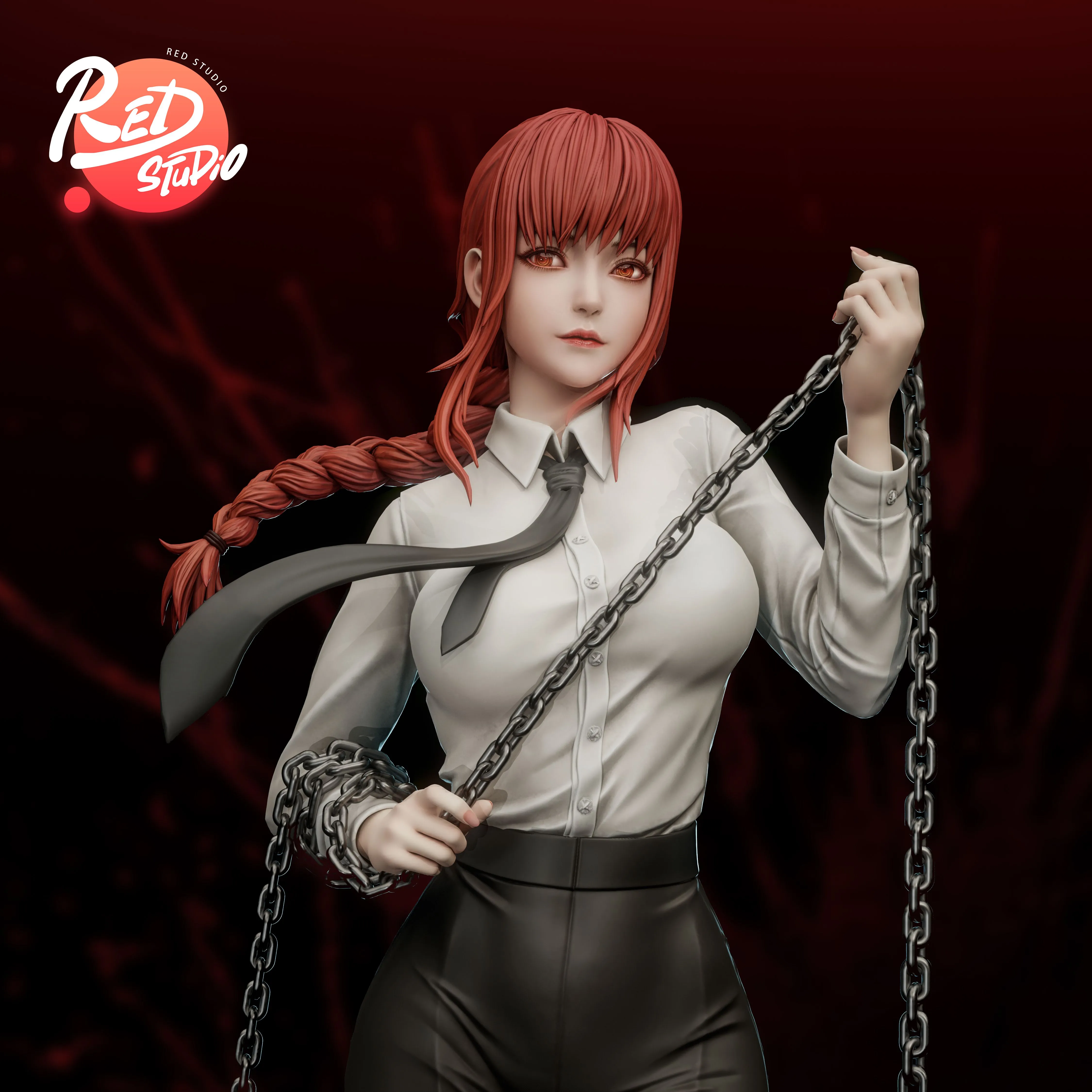 【Pre-sale】1/6 and 1/4 Scale Oversea Version Makima-Red Studio