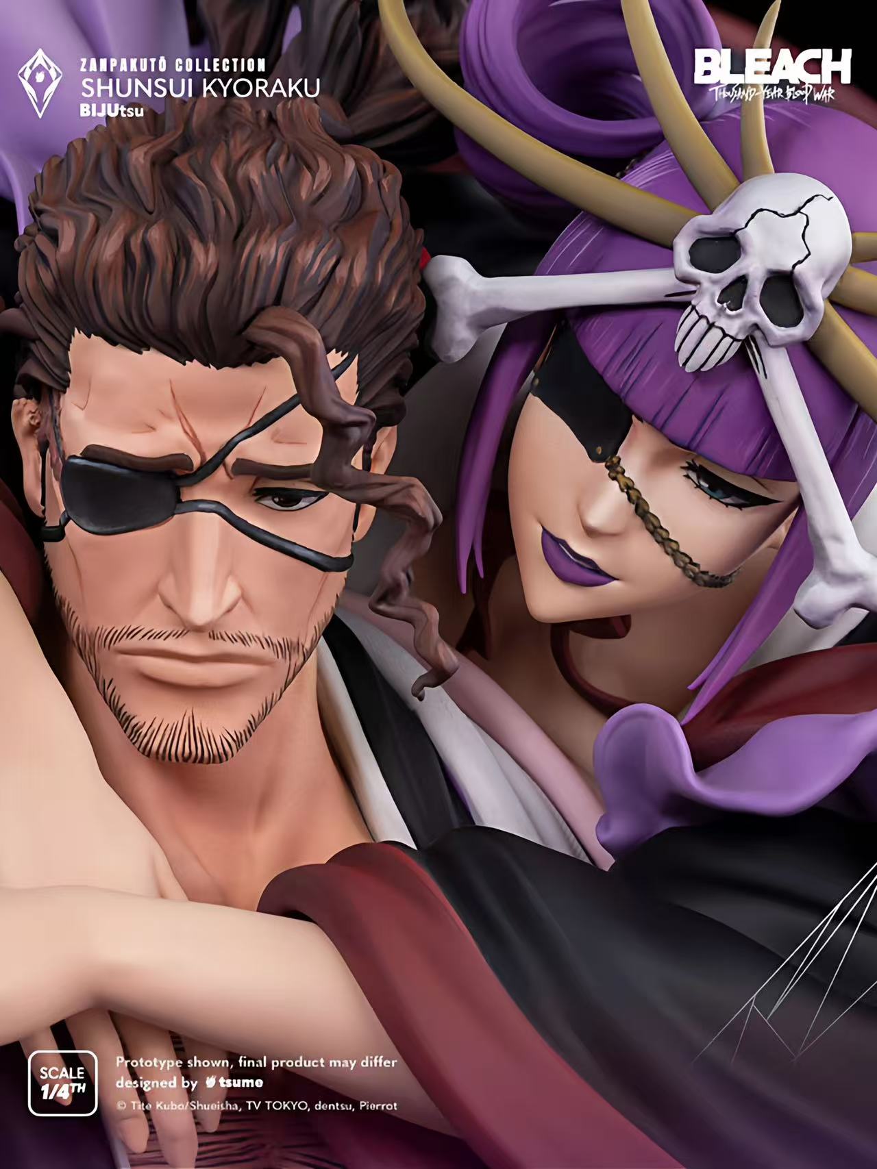 【Pre-sale】1/4 Scale Shunsui Kyoraku-Tsume BIJUtsu Studio