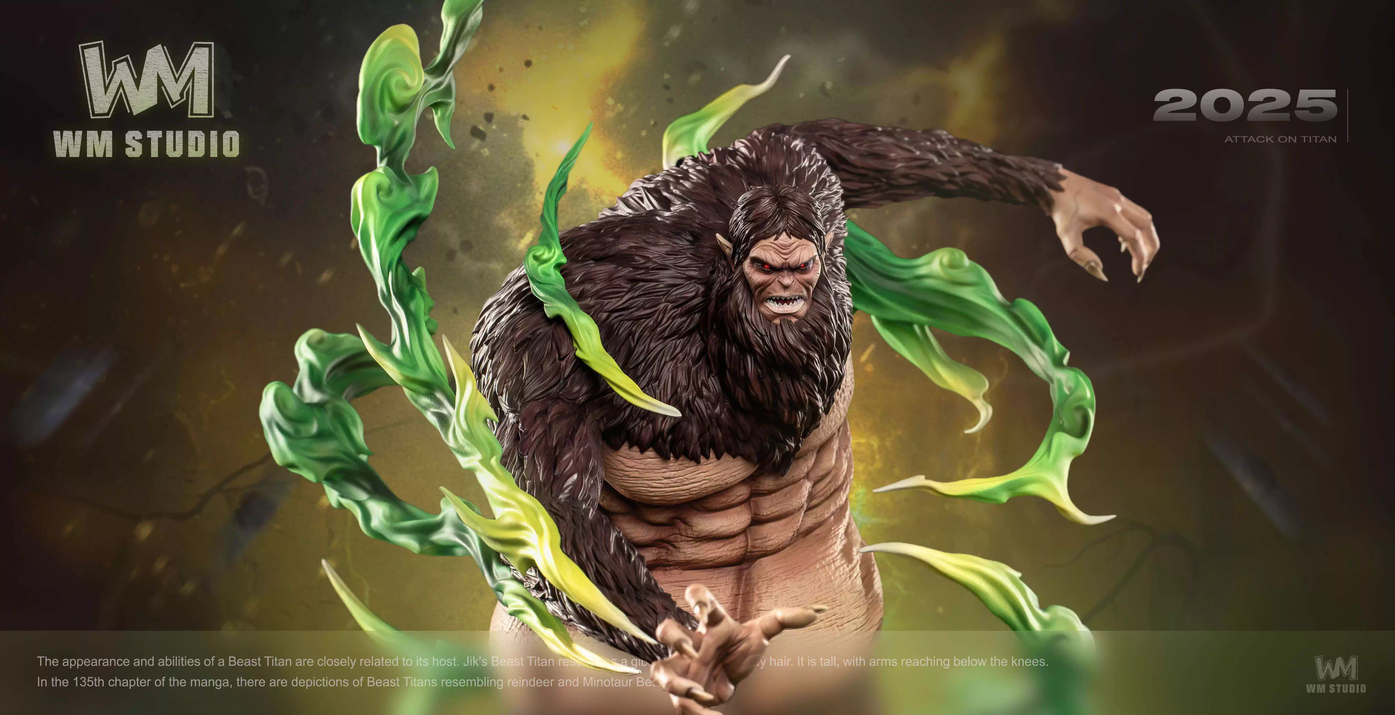 【Pre-sale】Beast Titan with LED-WM Studio