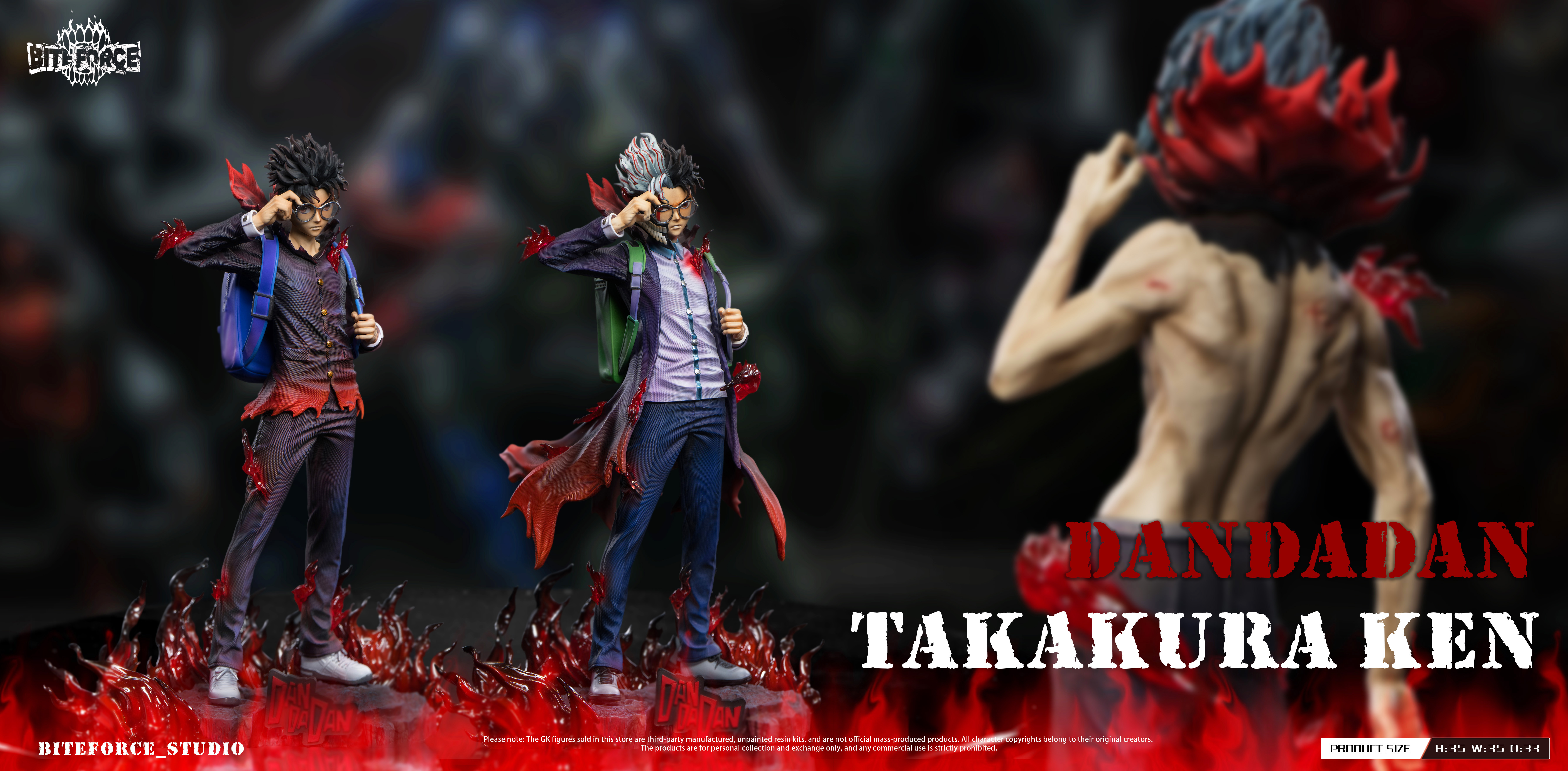 【Pre-sale】1/6 Scale 001 Takakura Ken-BiteForce Studio