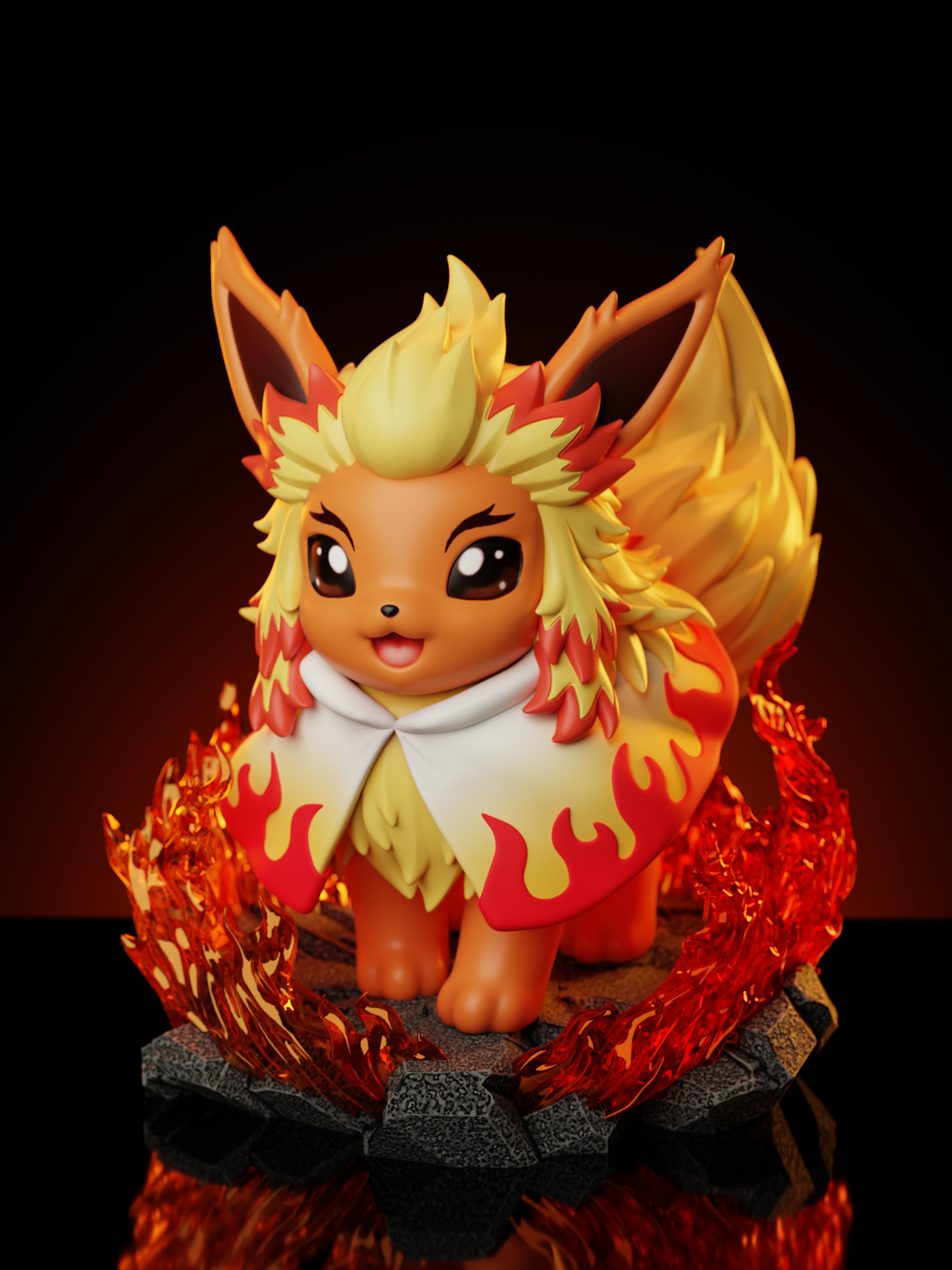 【Pre-sale】Flareon COS Rengoku Kyoujurou-ZH Studio