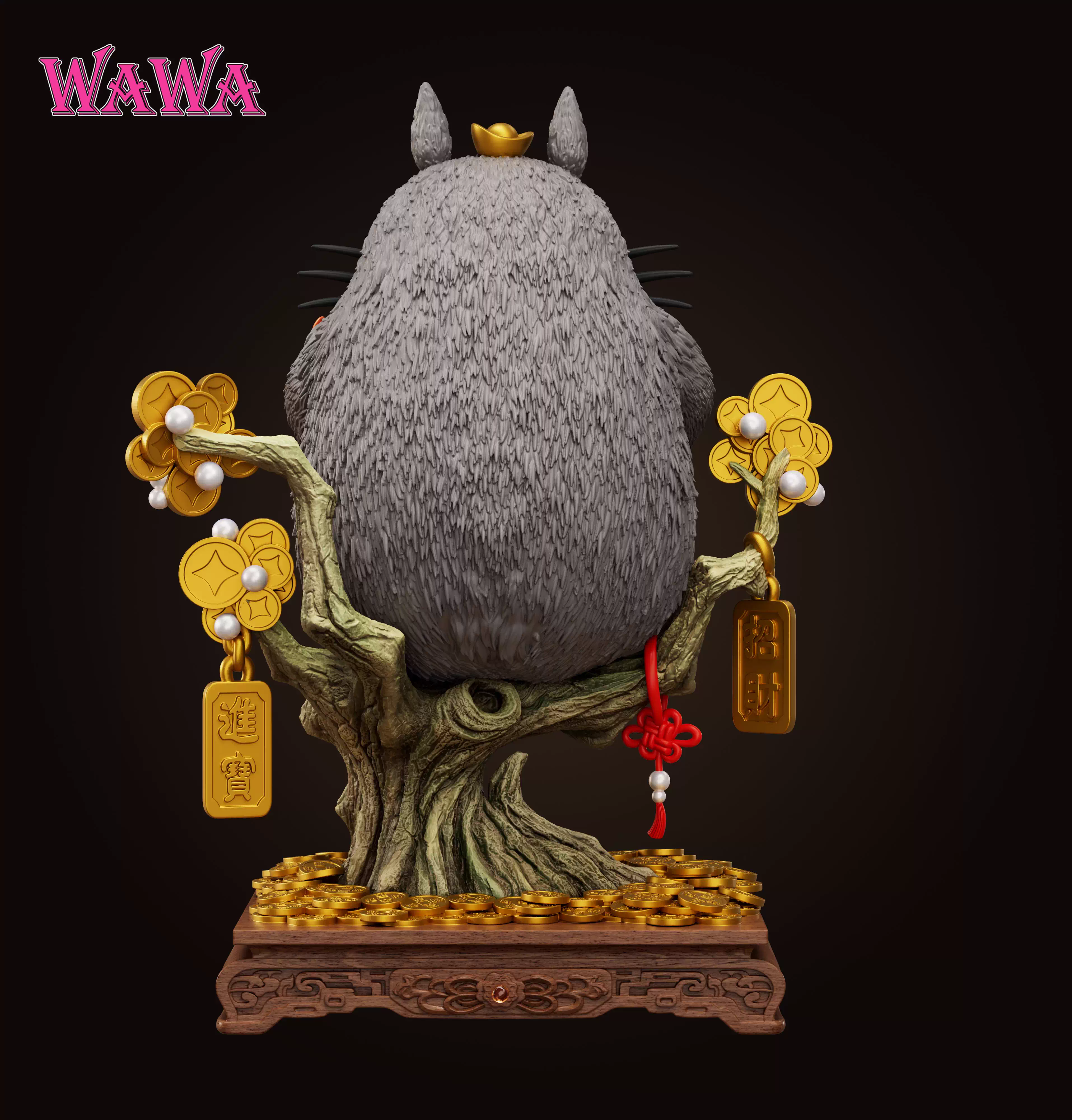 【Pre-sale】Treasure Bowl Totoro-wawa Studio