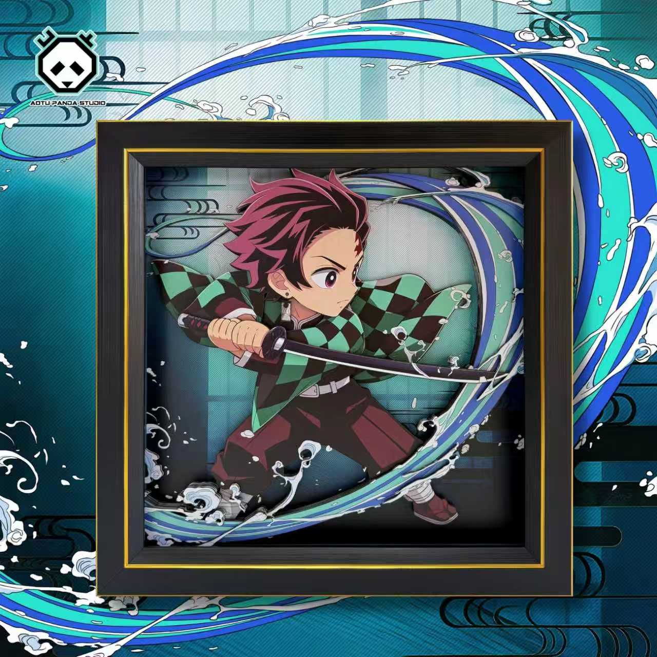 【In stock】Decorative Painting of Kamado Tanjirou-Aotu Panda Studio
