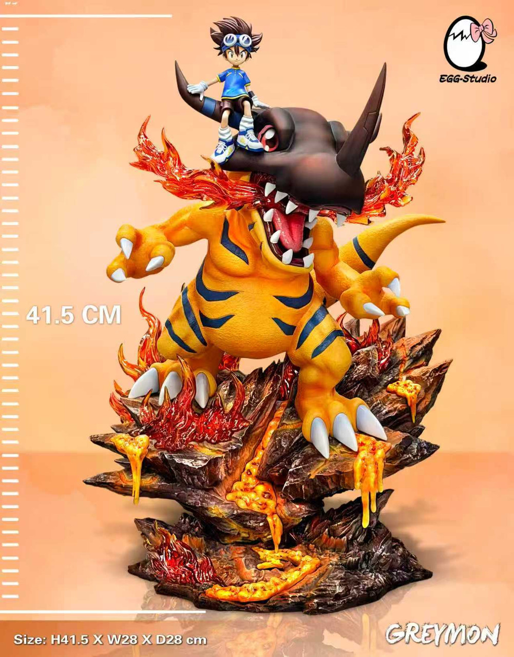 【Pre-sale】Greymon-EGG Studio