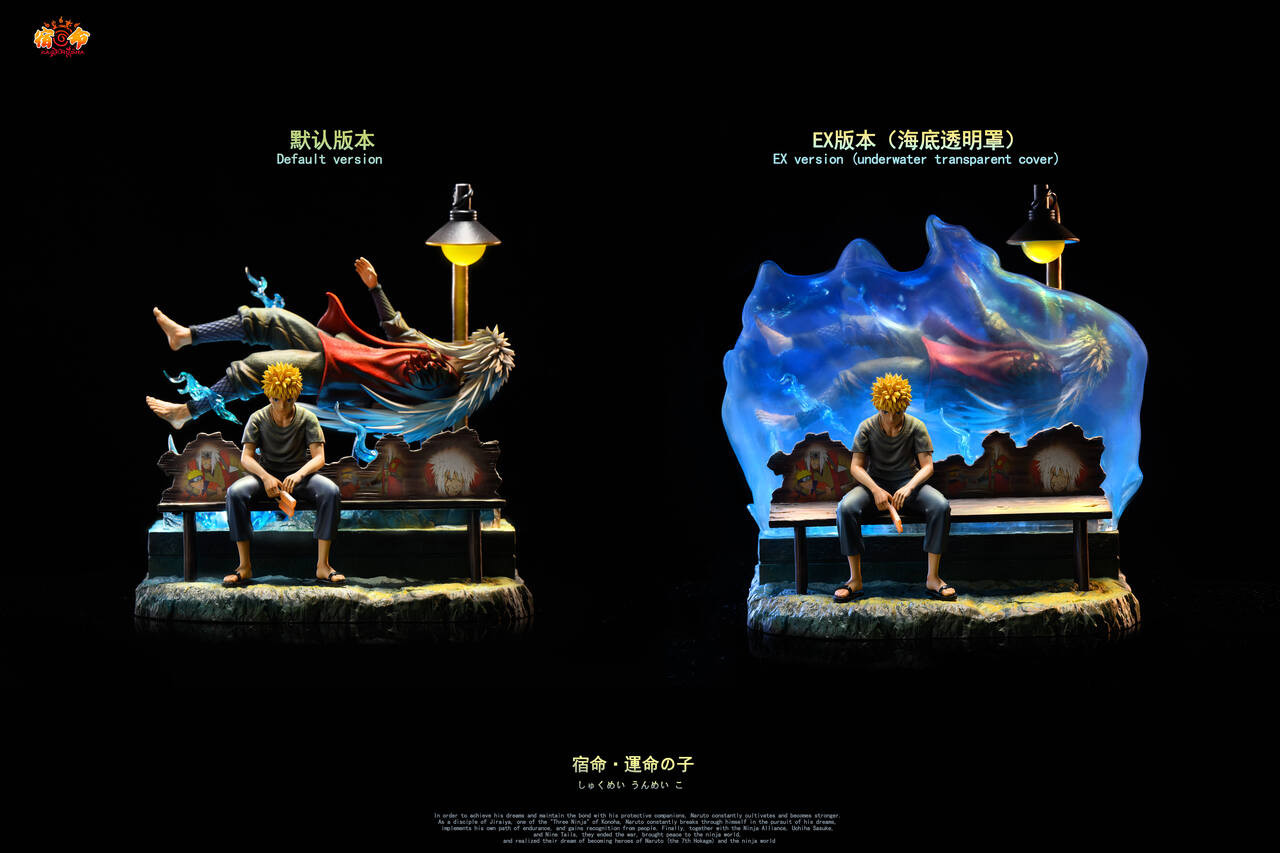 【Pre-sale】Naruto and Jiraiya with LED-Kagemusha Studio