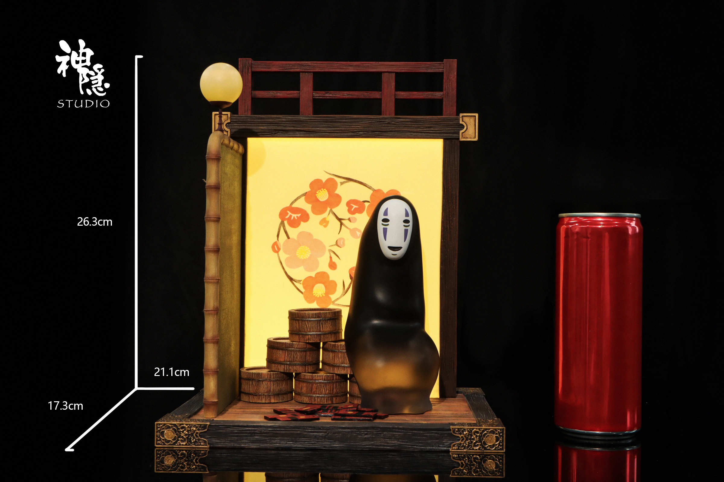 【Pre-sale】Lonely No Face Man with LED-ShenYin Studio