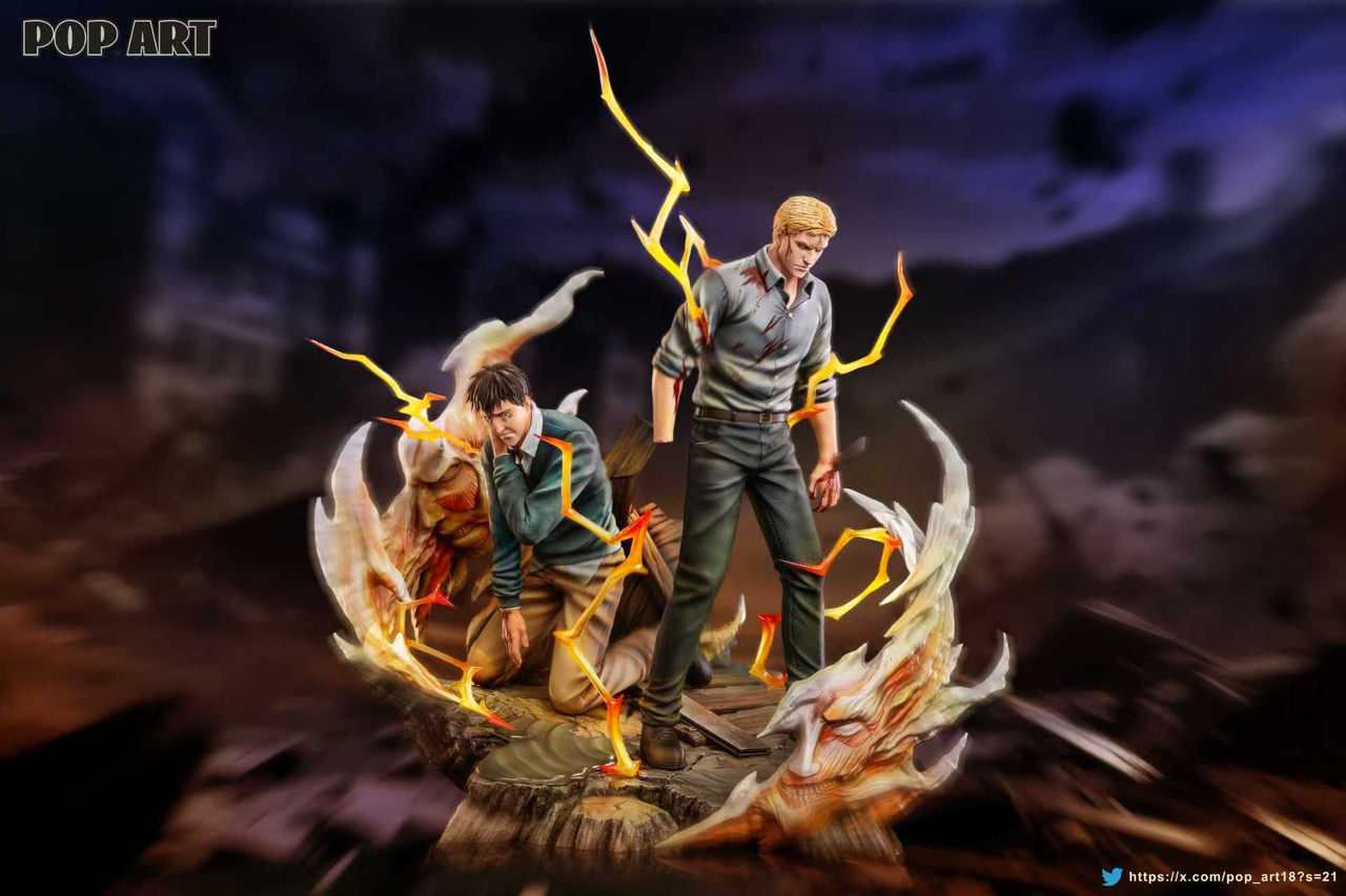 【Pre-sale】1/6 Scale Reiner Braun and Bertholdt Hoover-POP.ART Studio