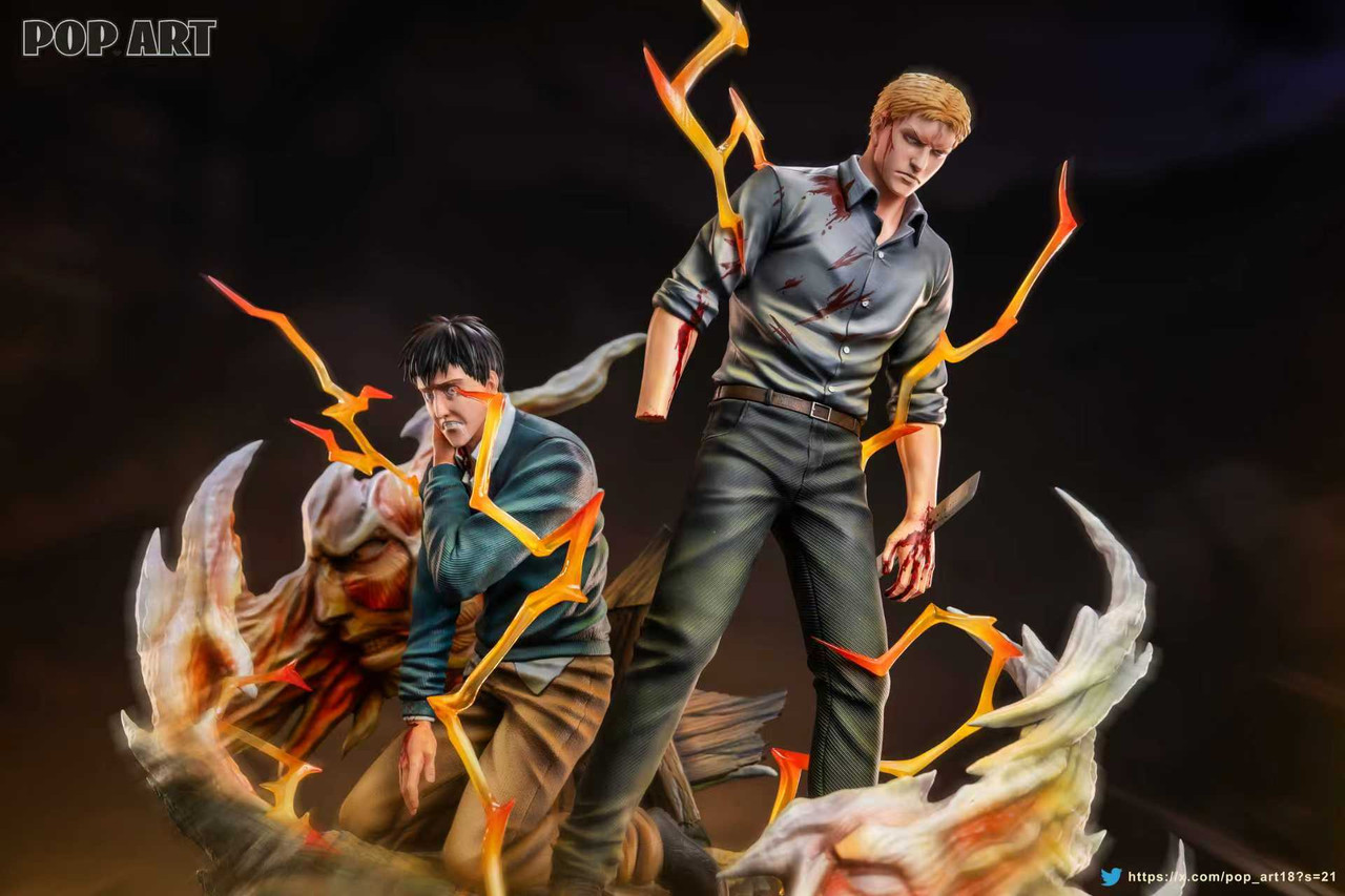 【Pre-sale】1/6 Scale Reiner Braun and Bertholdt Hoover-POP.ART Studio
