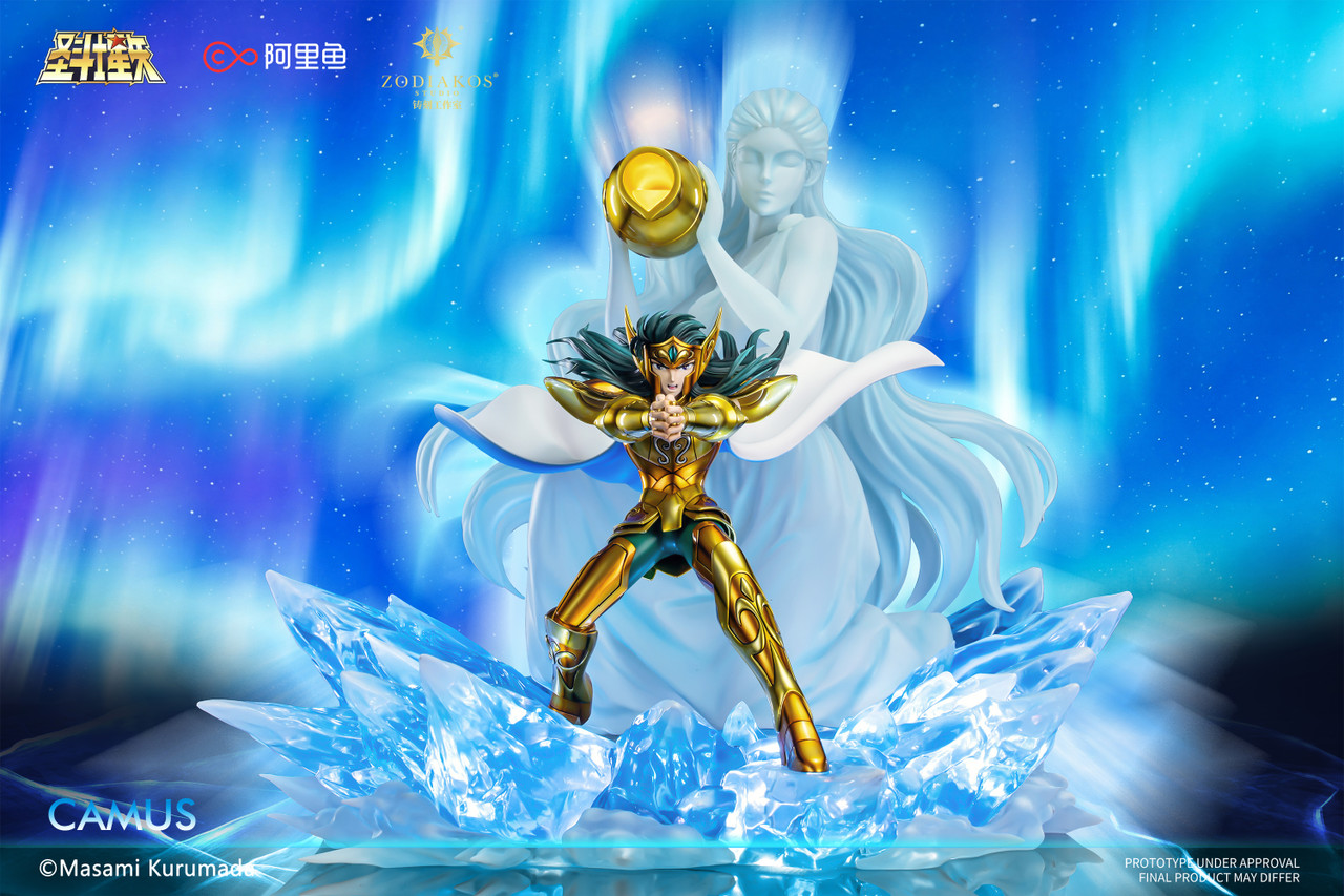 【Pre-sale】1/6 Scale Aquarius Gold Saint Camus with LED Licensed-Zodiakos Studio