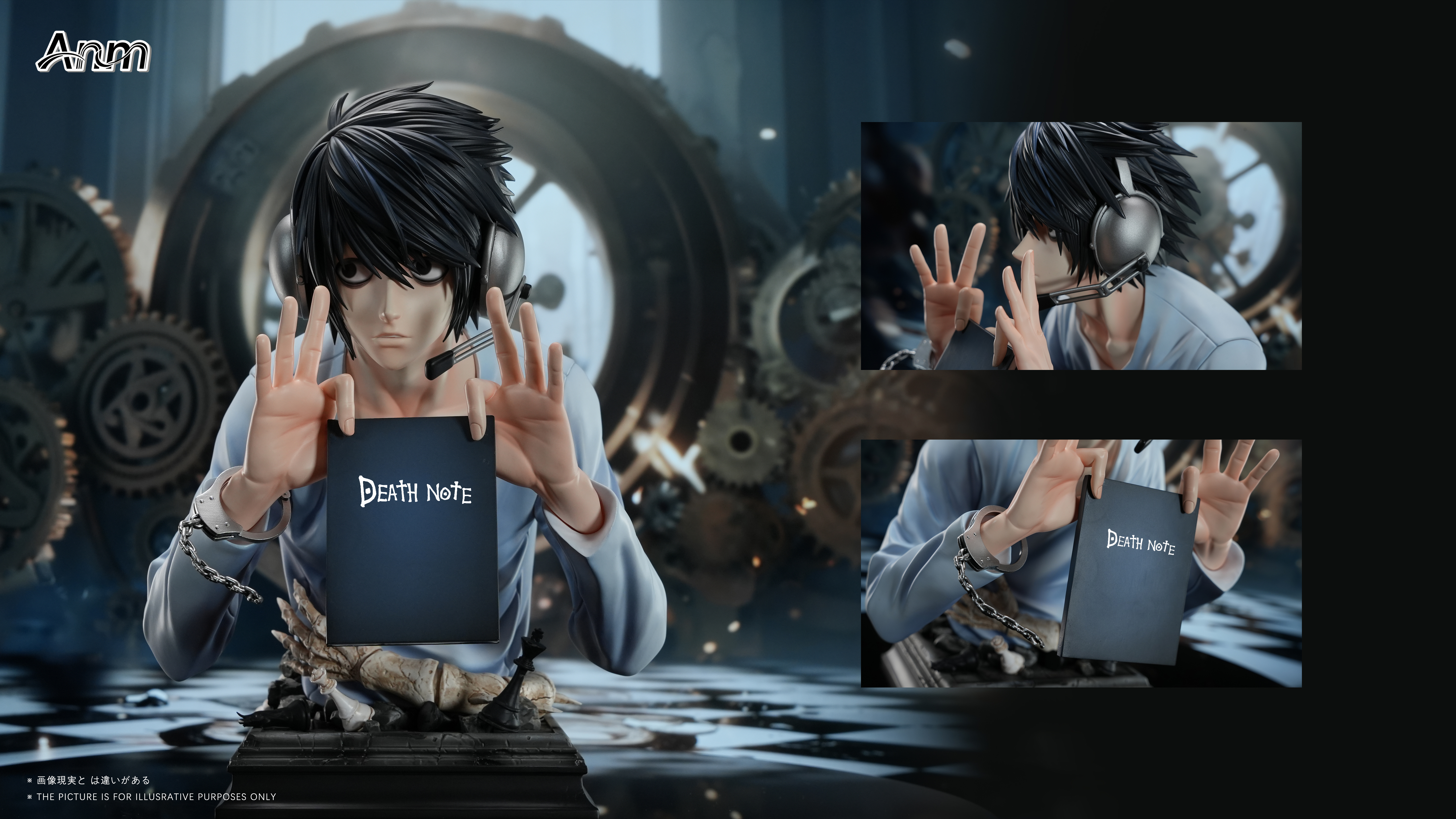 【Pre-sale】1/3 Scale Bust of L lawliet-Anm Studio