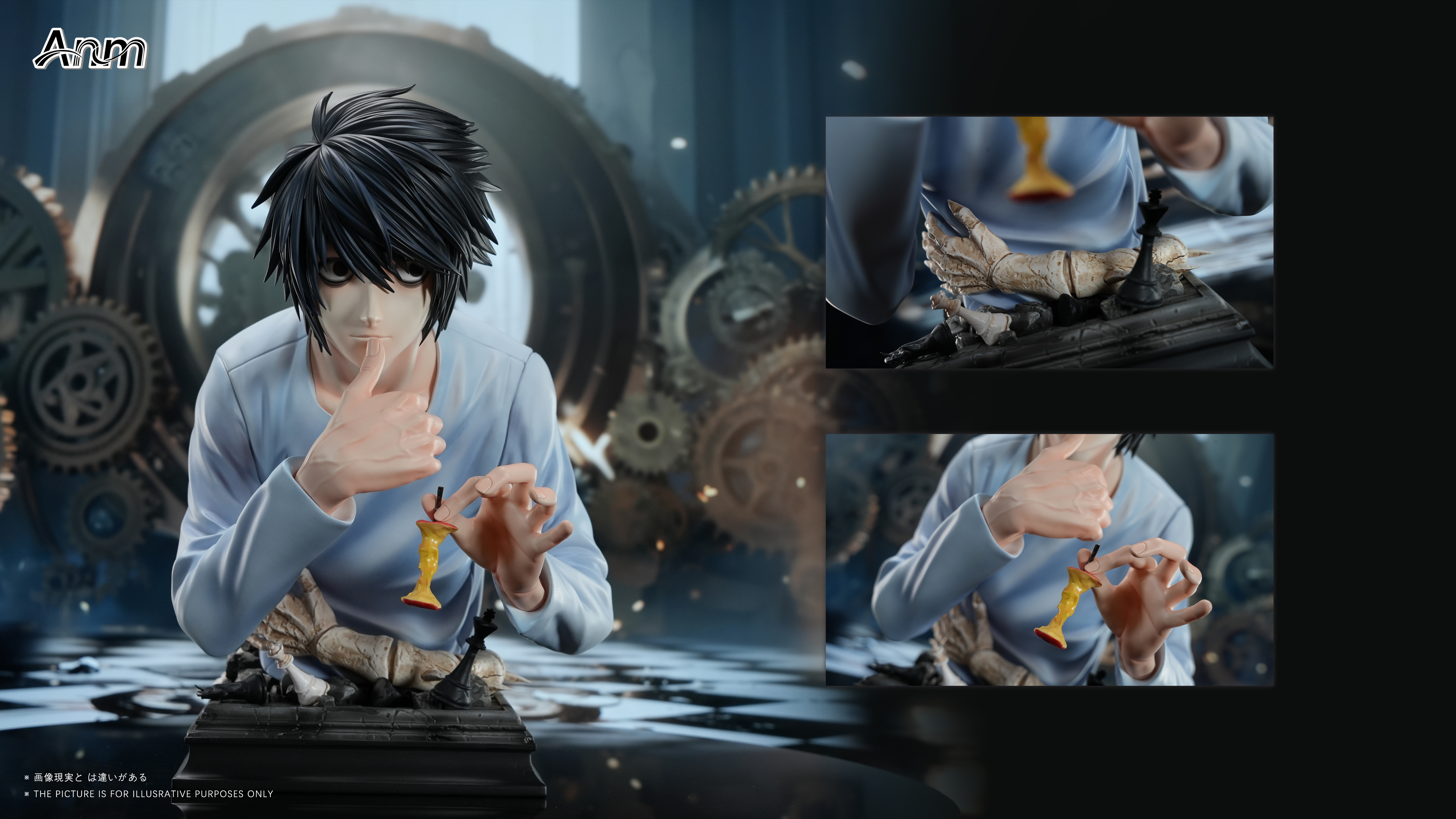 【Pre-sale】1/3 Scale Bust of L lawliet-Anm Studio
