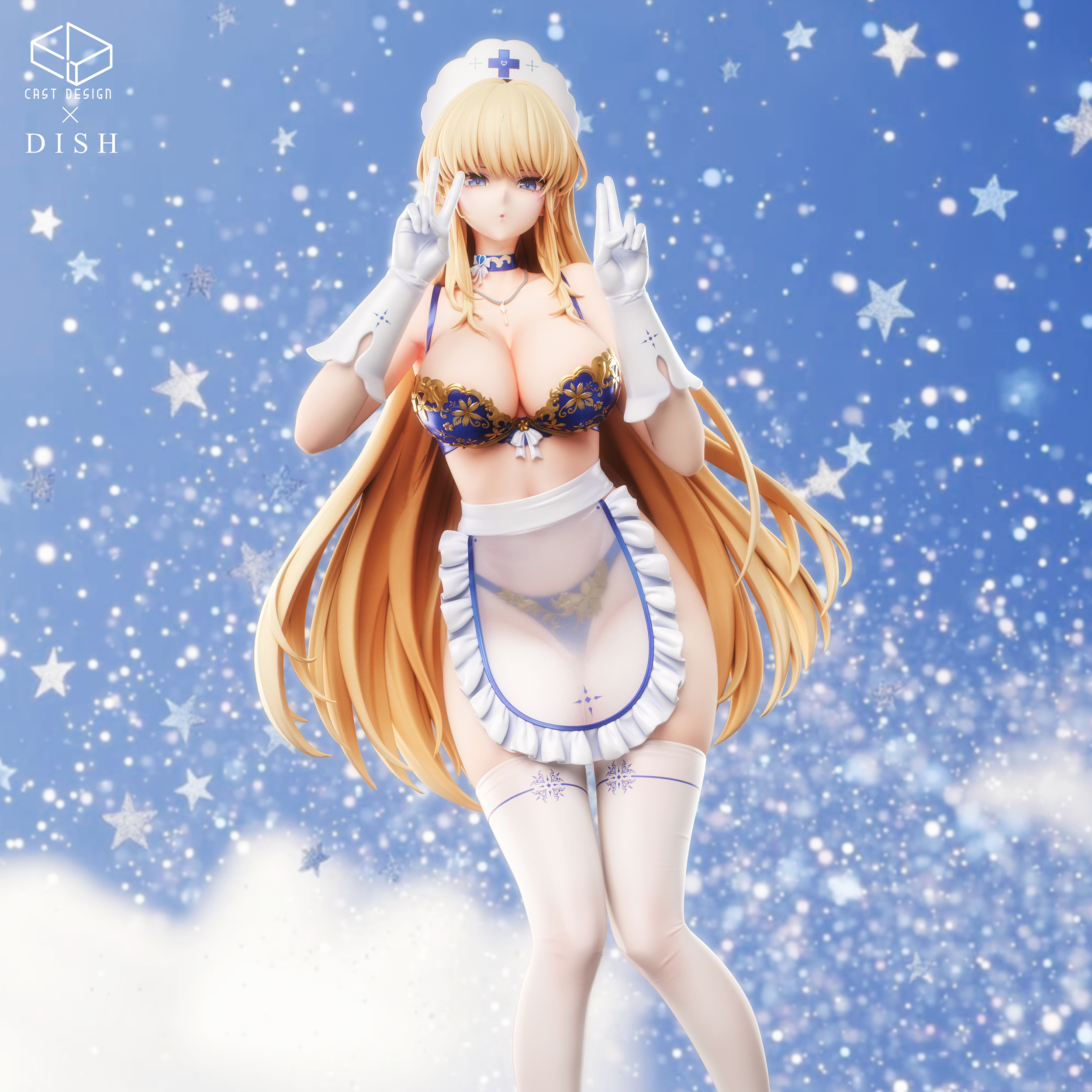 【Pre-sale】1/4 Scale No.8 Nurse TOKI-B-Cast Design Studio X Dish