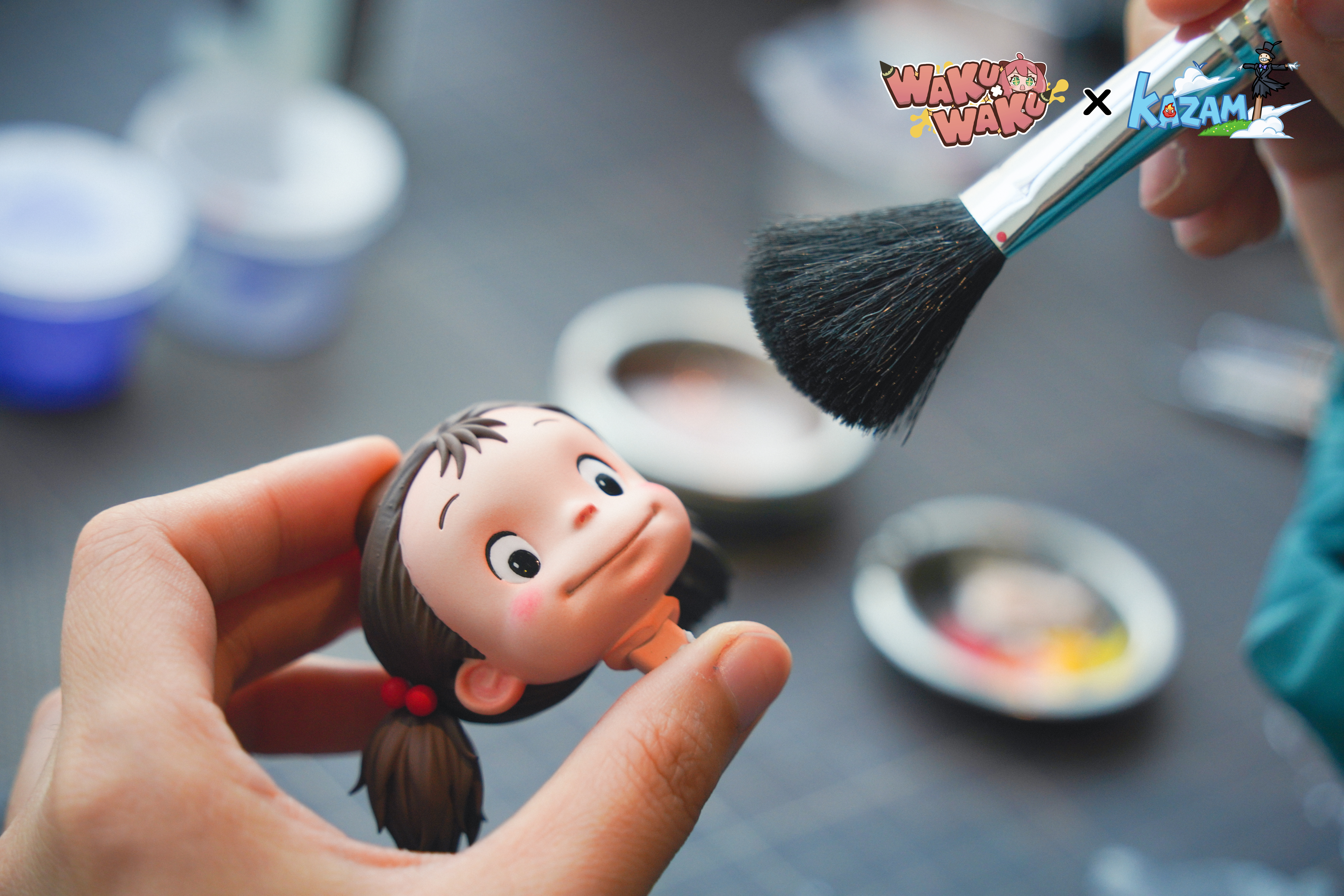 【Pre-sale】White Totoro and Mei-WAKUWAKU Studio and Kazami