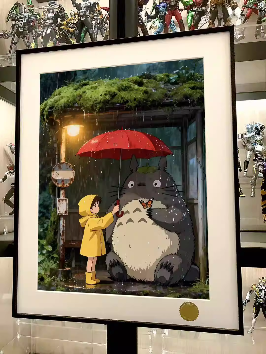 【Pre-sale】Decorative Painting of Rainy Night Totoro-XingKong Studio