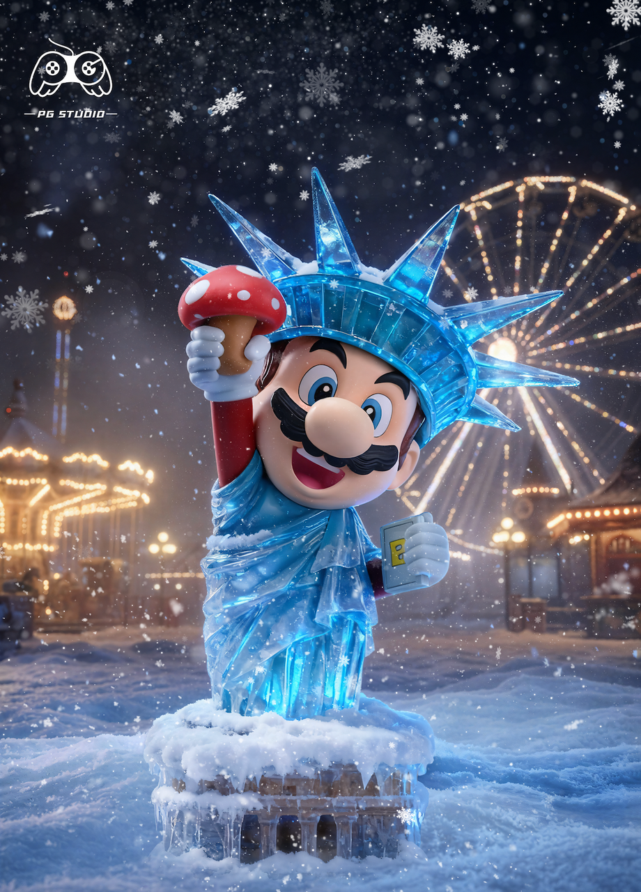 【Pre-sale】Mario cos Statue of Liberty with LED-PG Studio