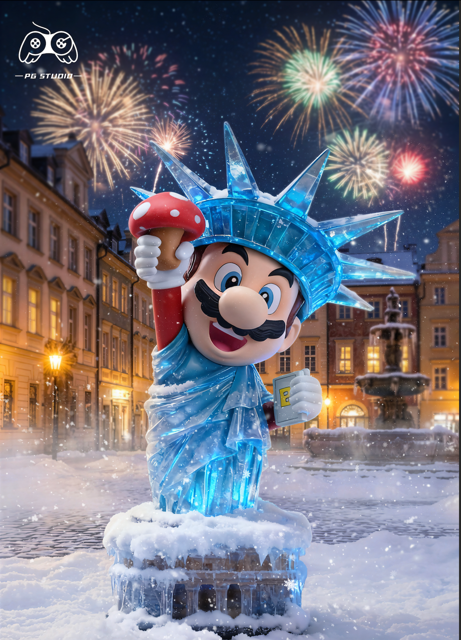 【Pre-sale】Mario cos Statue of Liberty with LED-PG Studio