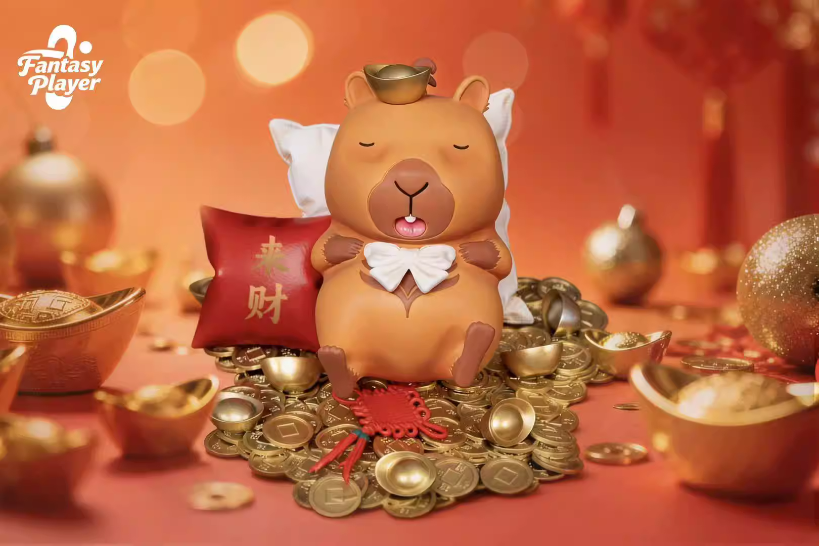 【Pre-sale】Wealth Attraction Capybara-Fantasy Player Studio