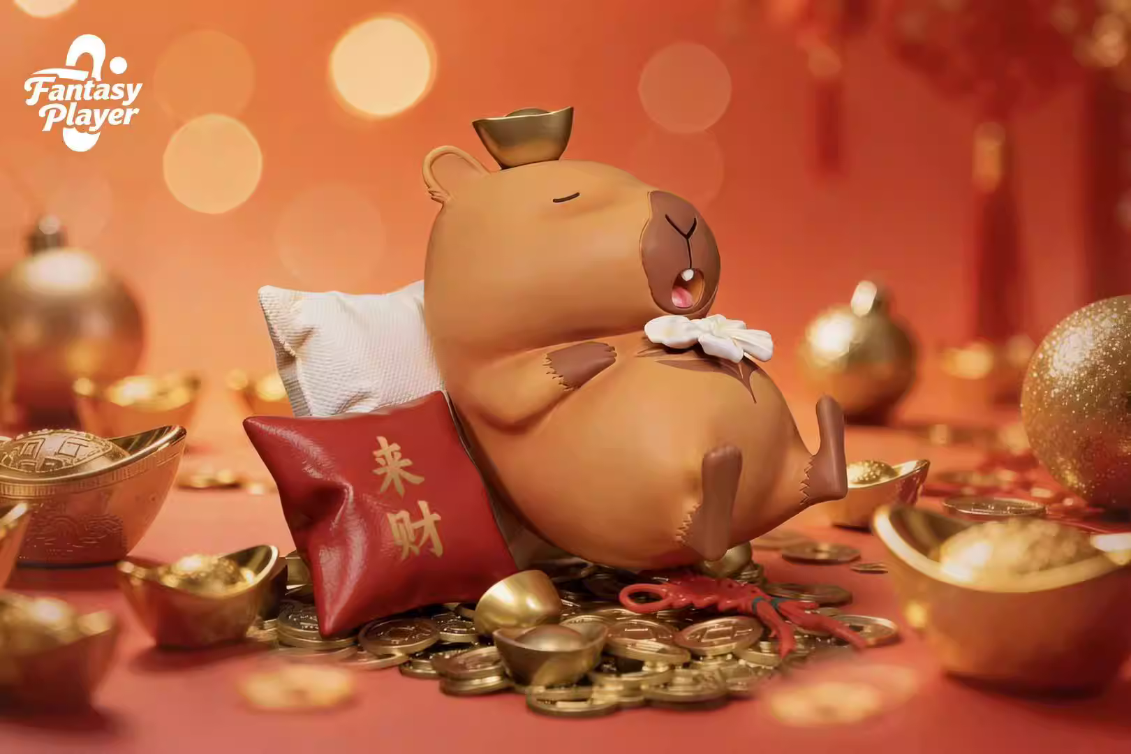 【Pre-sale】Wealth Attraction Capybara-Fantasy Player Studio