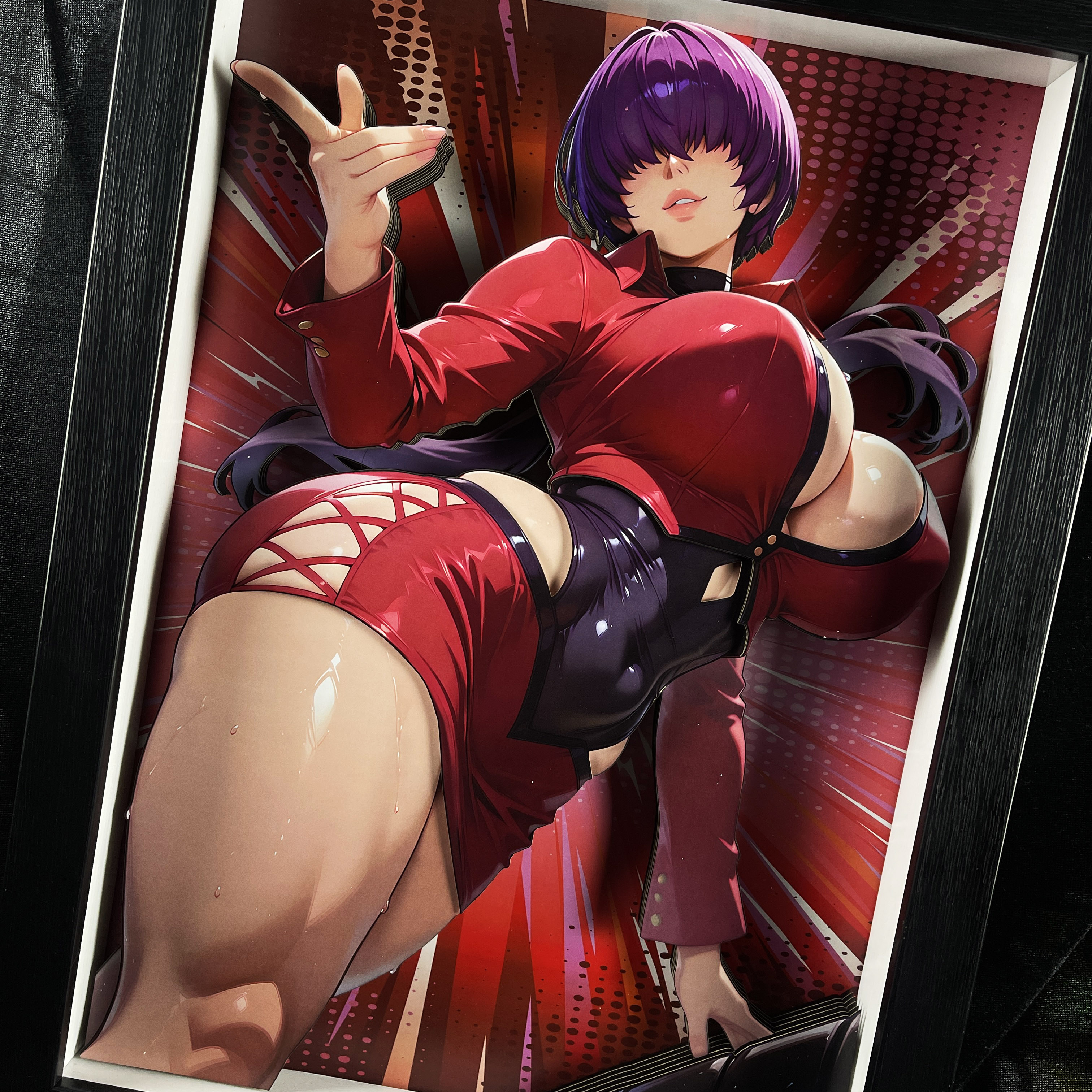 【Pre-sale】Decorative Painting of Shermie-Black and White Studio