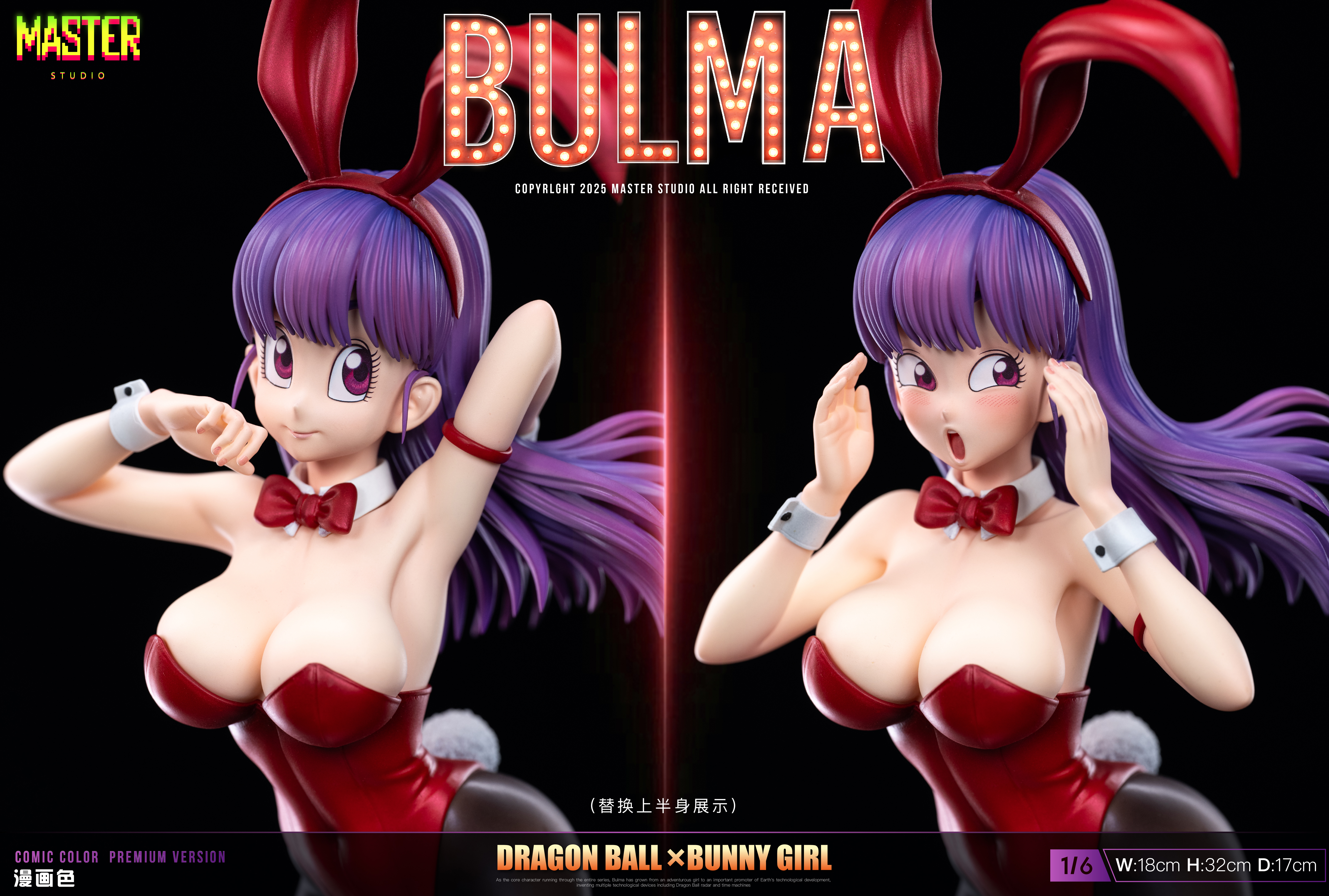 【Pre-sale】004 Bunny Girl Bulma-Master Studio