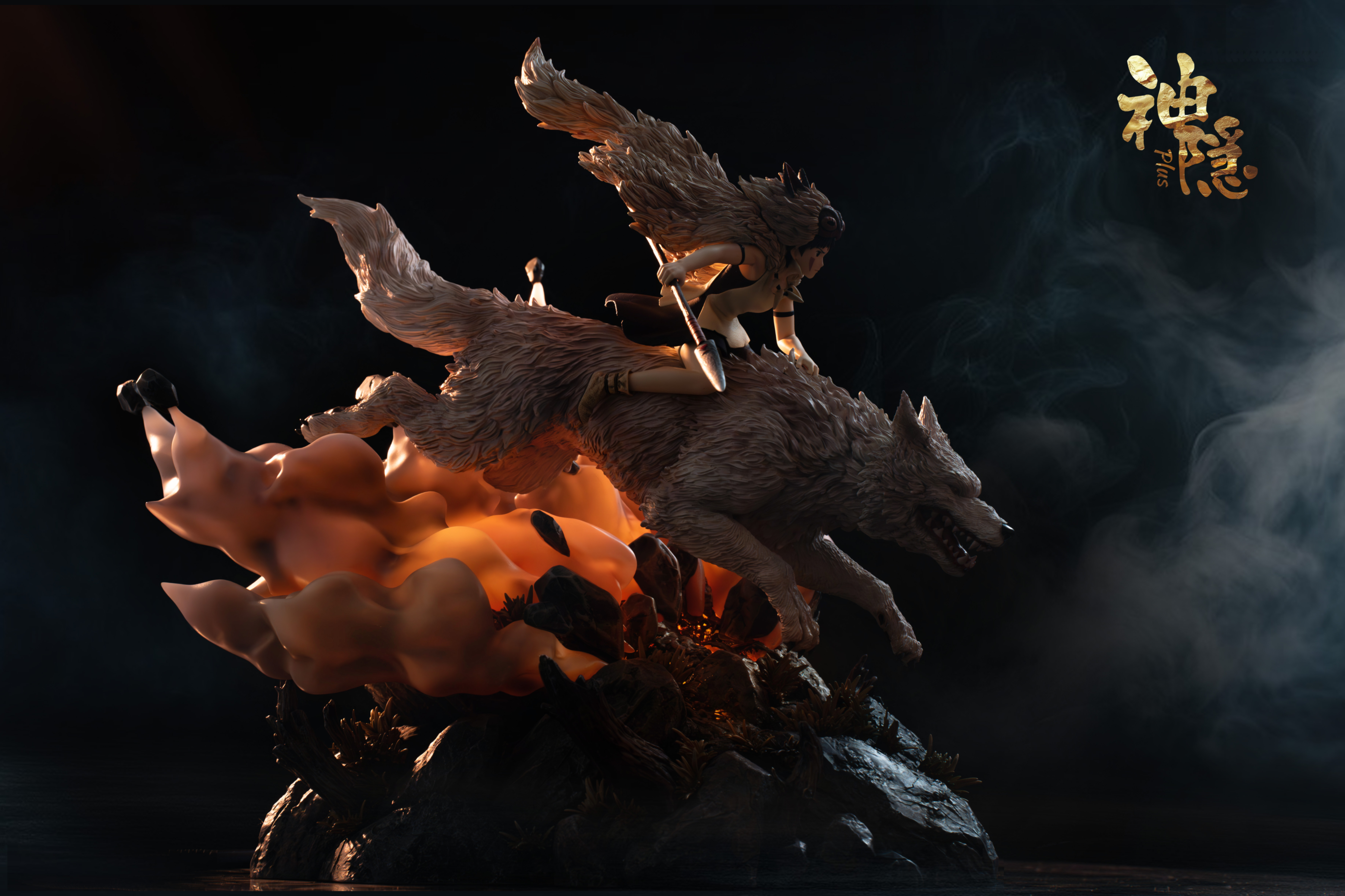 【Pre-sale】Princess Mononoke with LED-ShenYin Studio