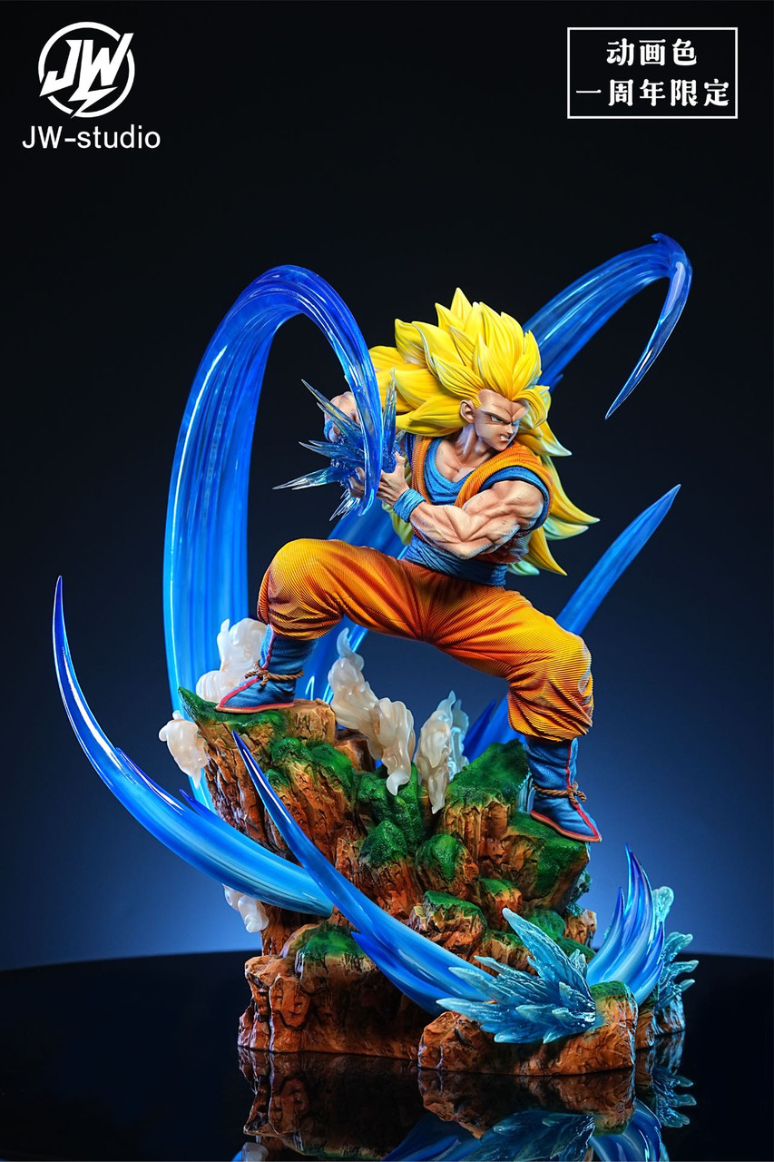 【Pre-sale】1/6 and 1/4 Scale SS3 Goku with LED-JW Studio