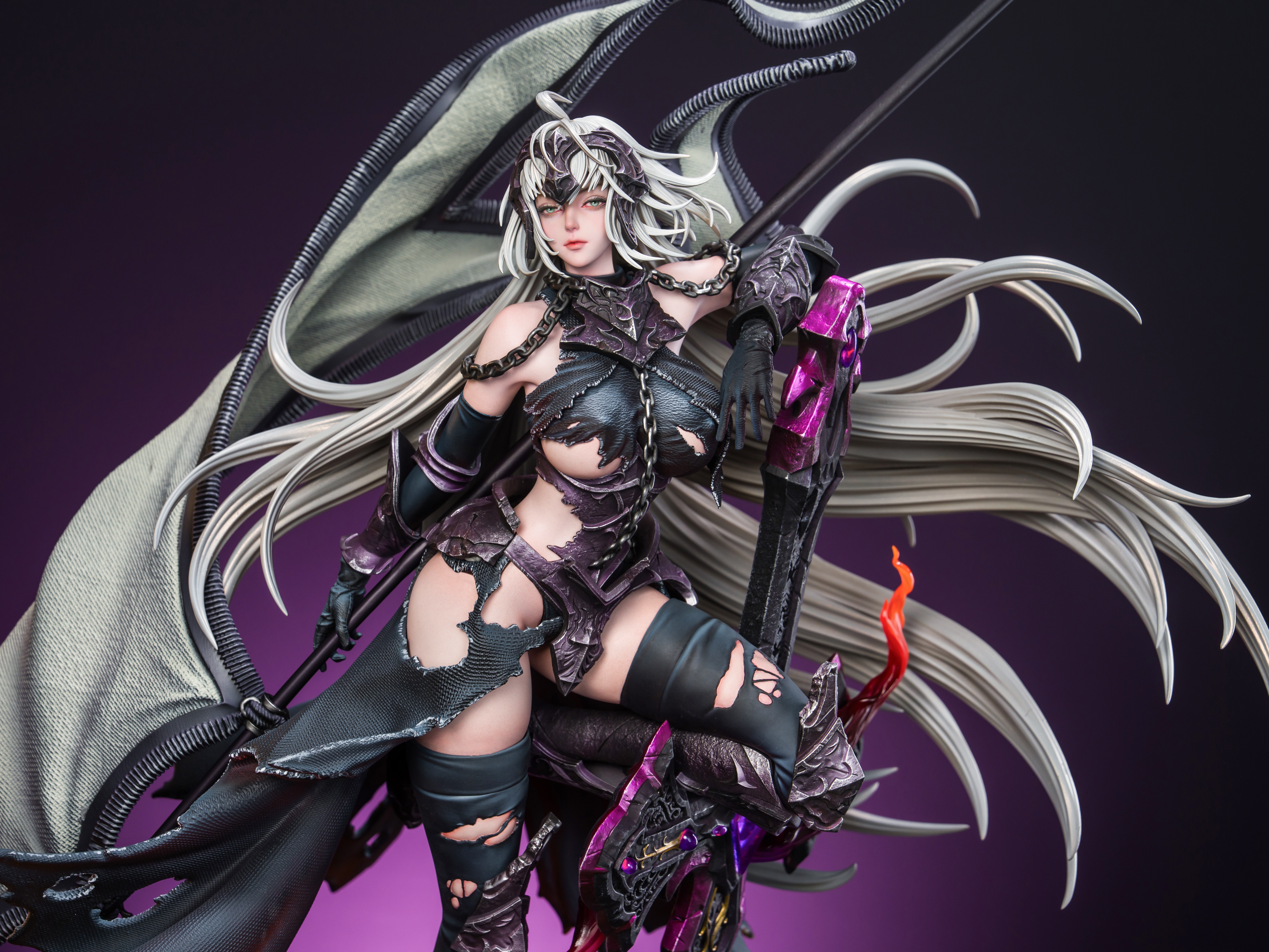 【Pre-sale】1/4 Scale Black Jeanne d'Arc Alter-QiShui Studio