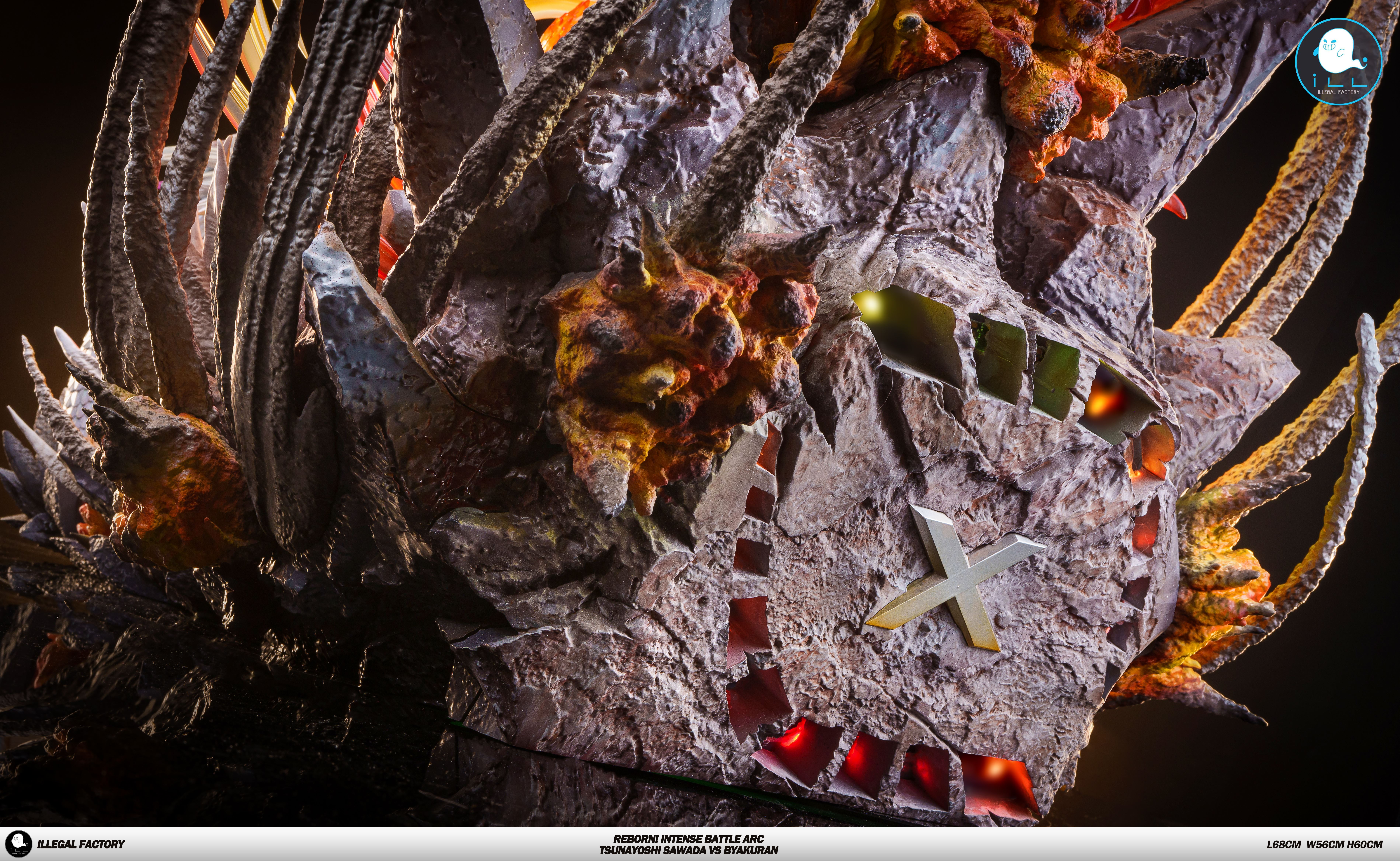 【Pre-sale】019 Sawada Tsunayoshi vs Byakuran Gesso with LED-ILL Factory Studio