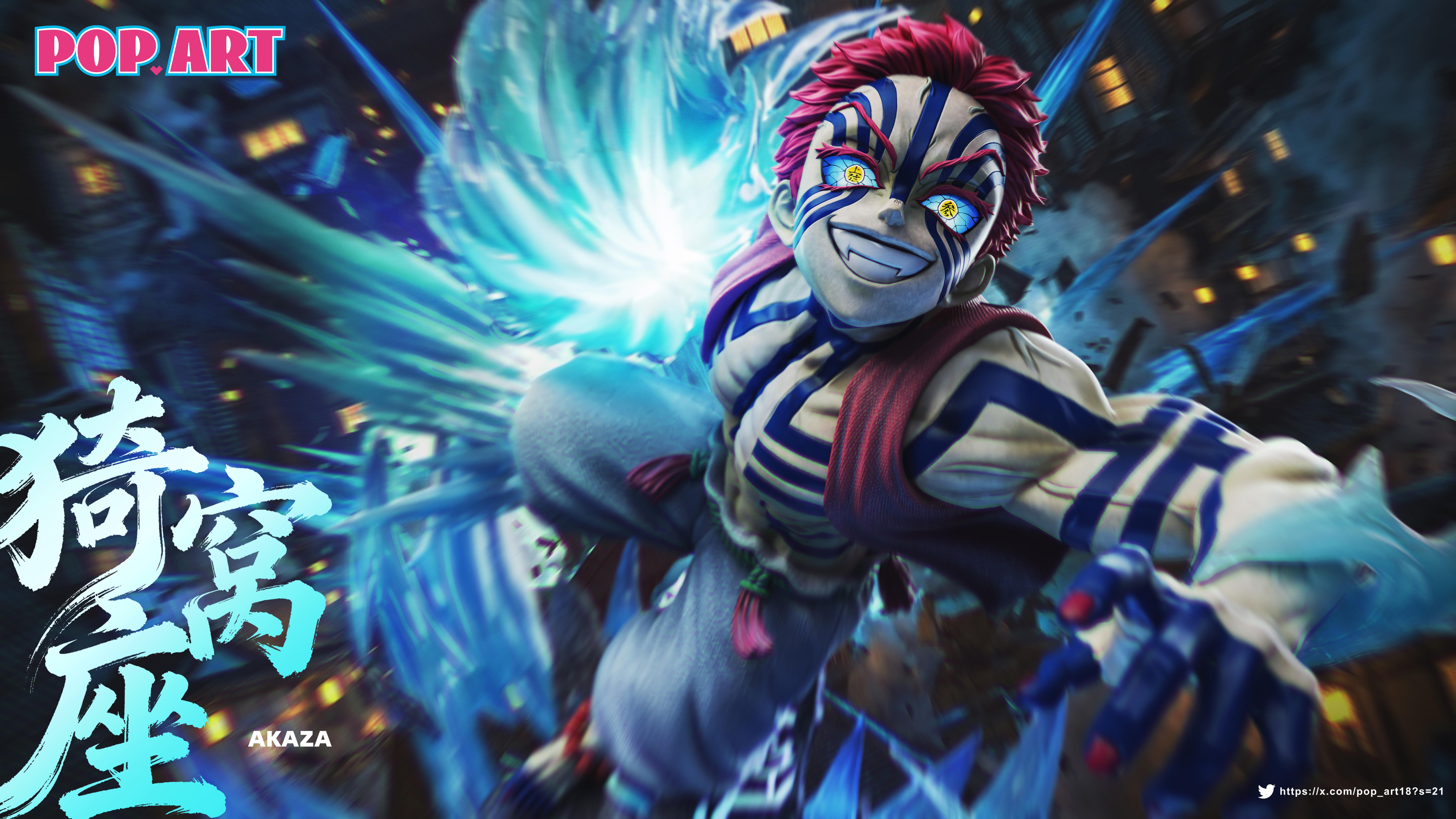 【Pre-sale】1/6 Scale Akaza with LED-POP.ART Studio