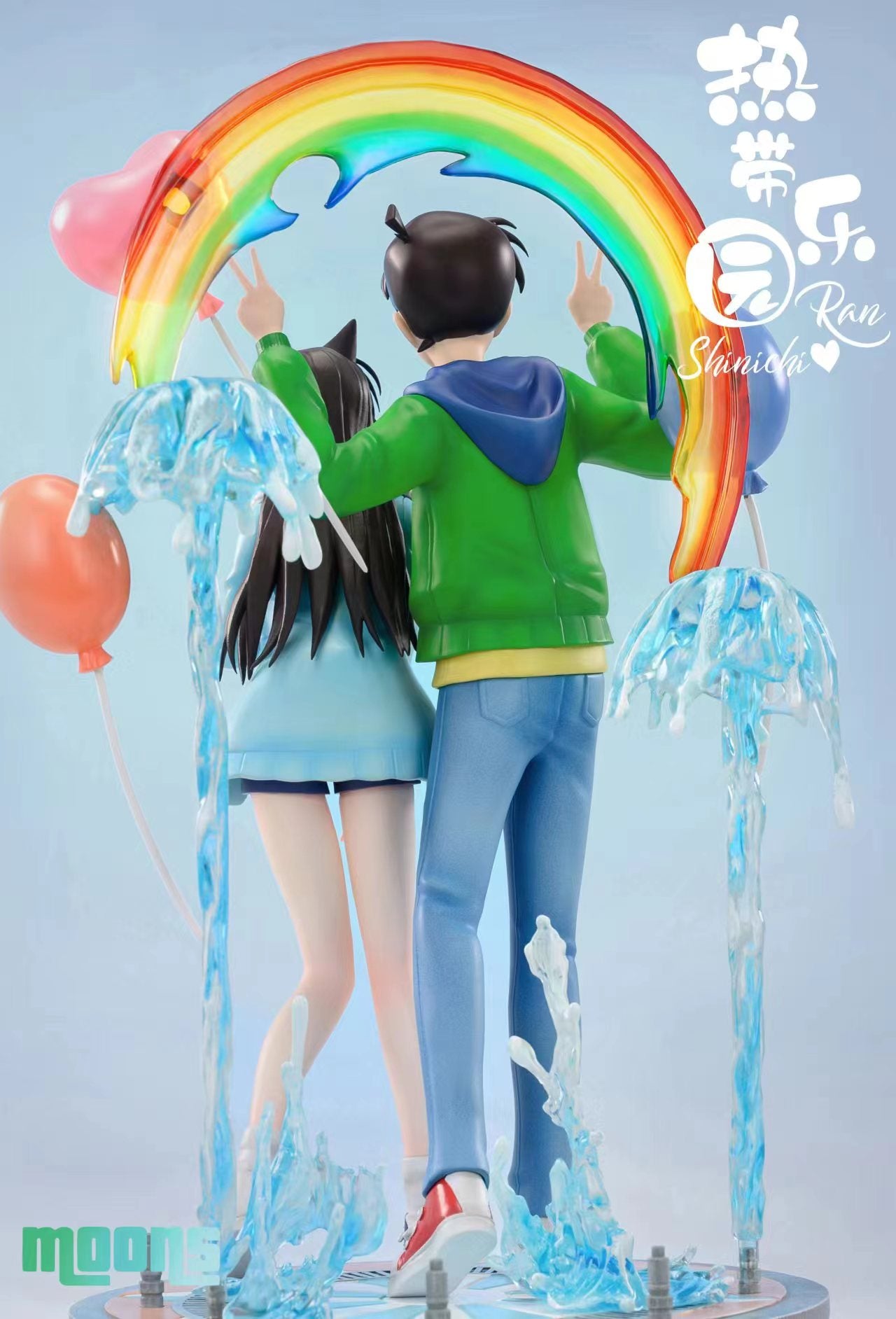 【In stock】1/6 Scale Conan & Mouri Ran-Detective Conan-Moons Studio