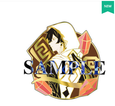 【Buy two for Free shipping】【In stock】Characters of Genshin Series Metal Badge-Genshin