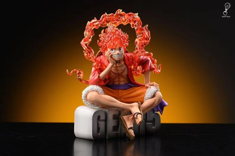 【In stock】Sitting Luffy-One Piece-Brain-Hole Studio