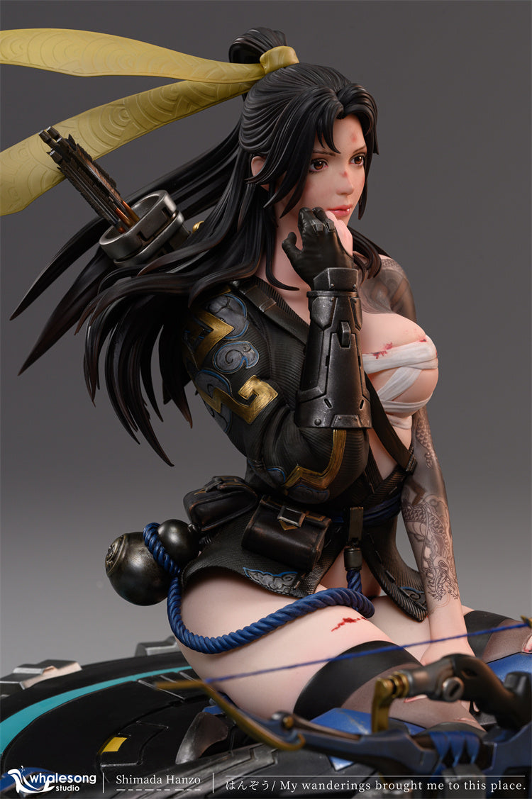【Sold out】Gender Bender Female Hanzo-Overwatch Resin Statue-Whale Song Studio