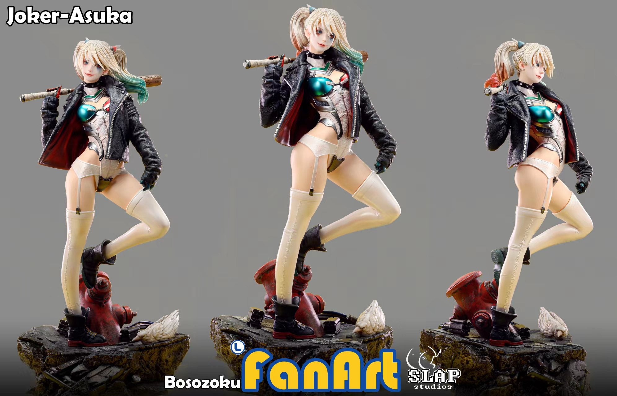 【Sold out】1/4 Scale Joker&Asuka-Evangelion-Slap Studio