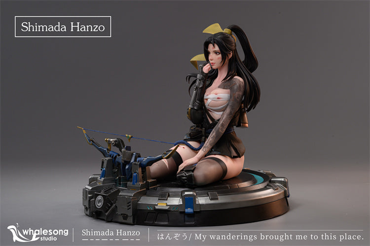 【Sold out】Gender Bender Female Hanzo-Overwatch Resin Statue-Whale Song Studio