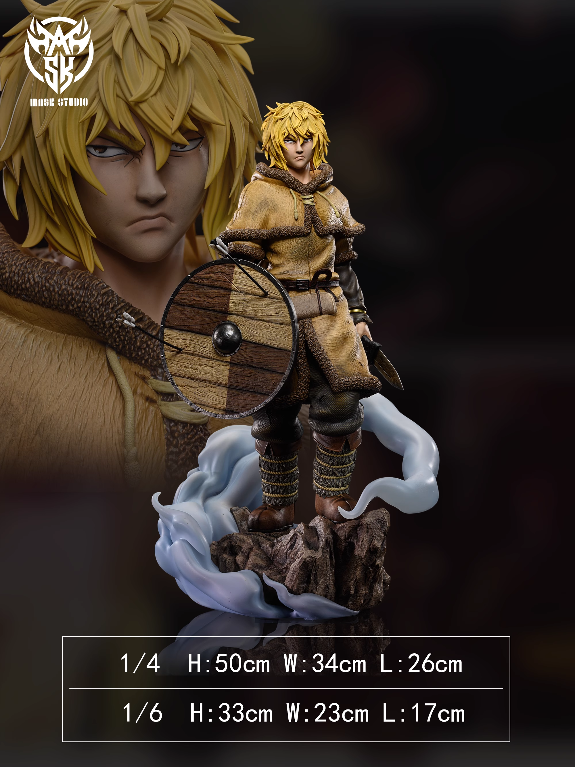 【Sold out】1/4 & 1/6 Scale Thorfinn Karlsefni-VINLAND SAGA-Mask Studio